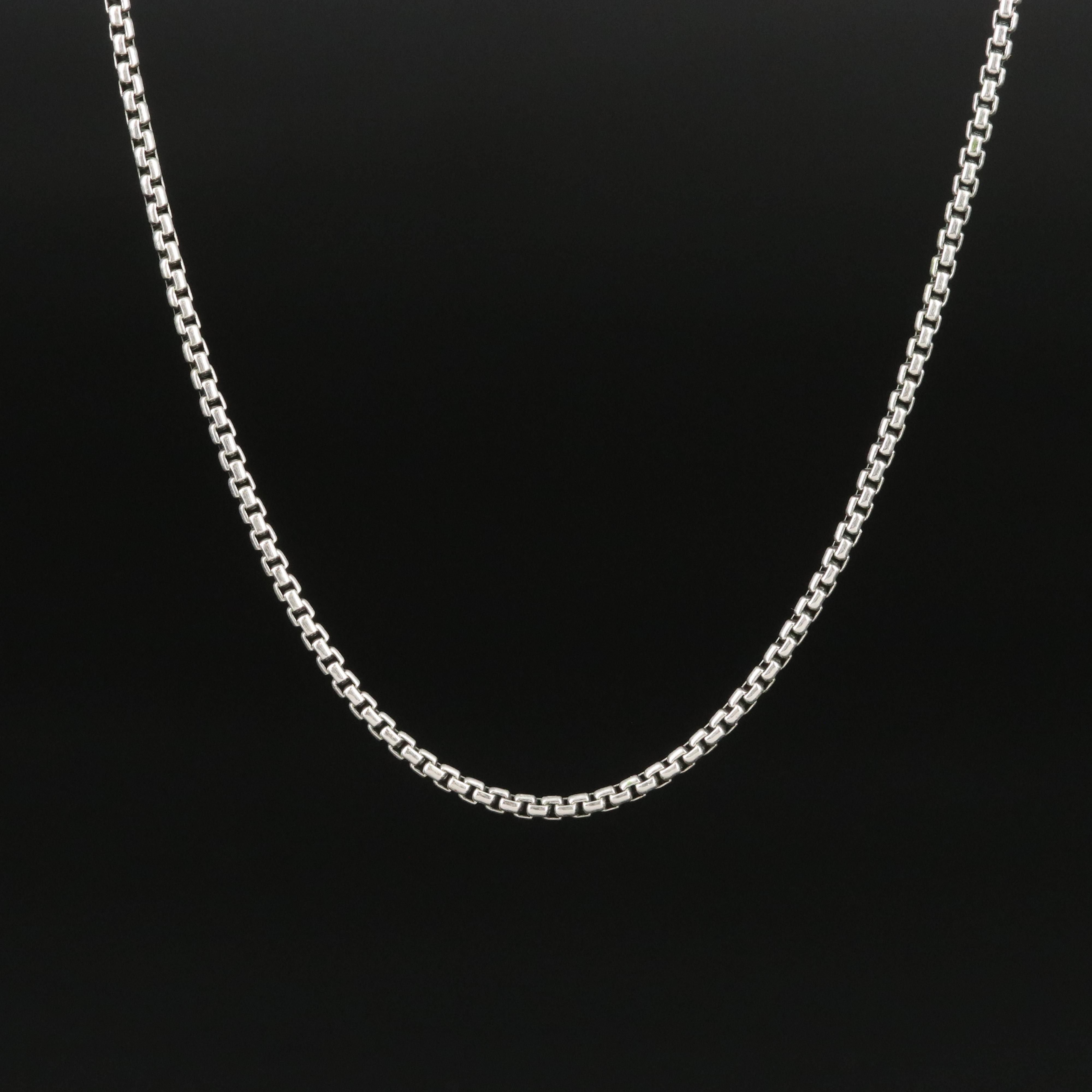 David Yurman Sterling Box Chain