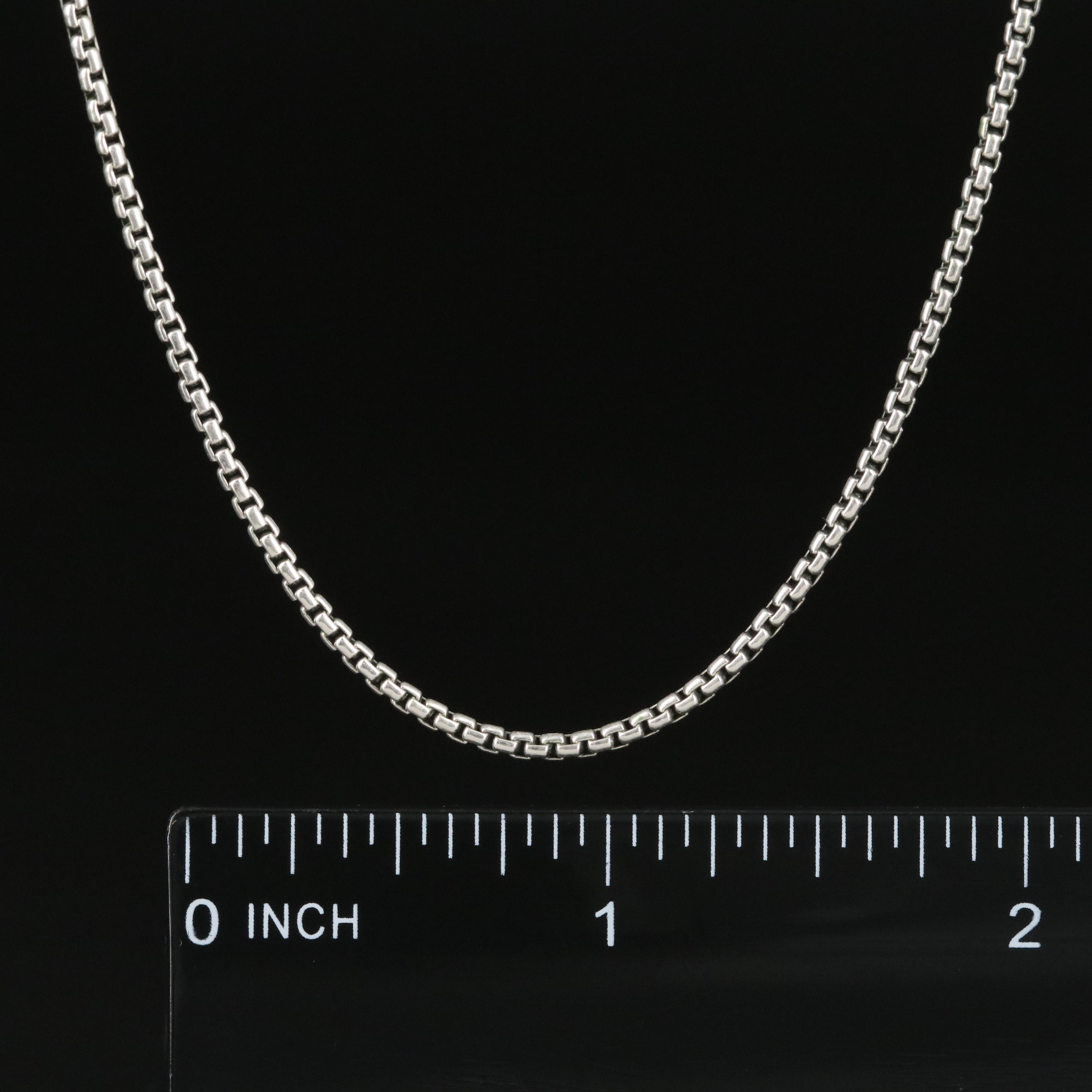 David Yurman Sterling Box Chain