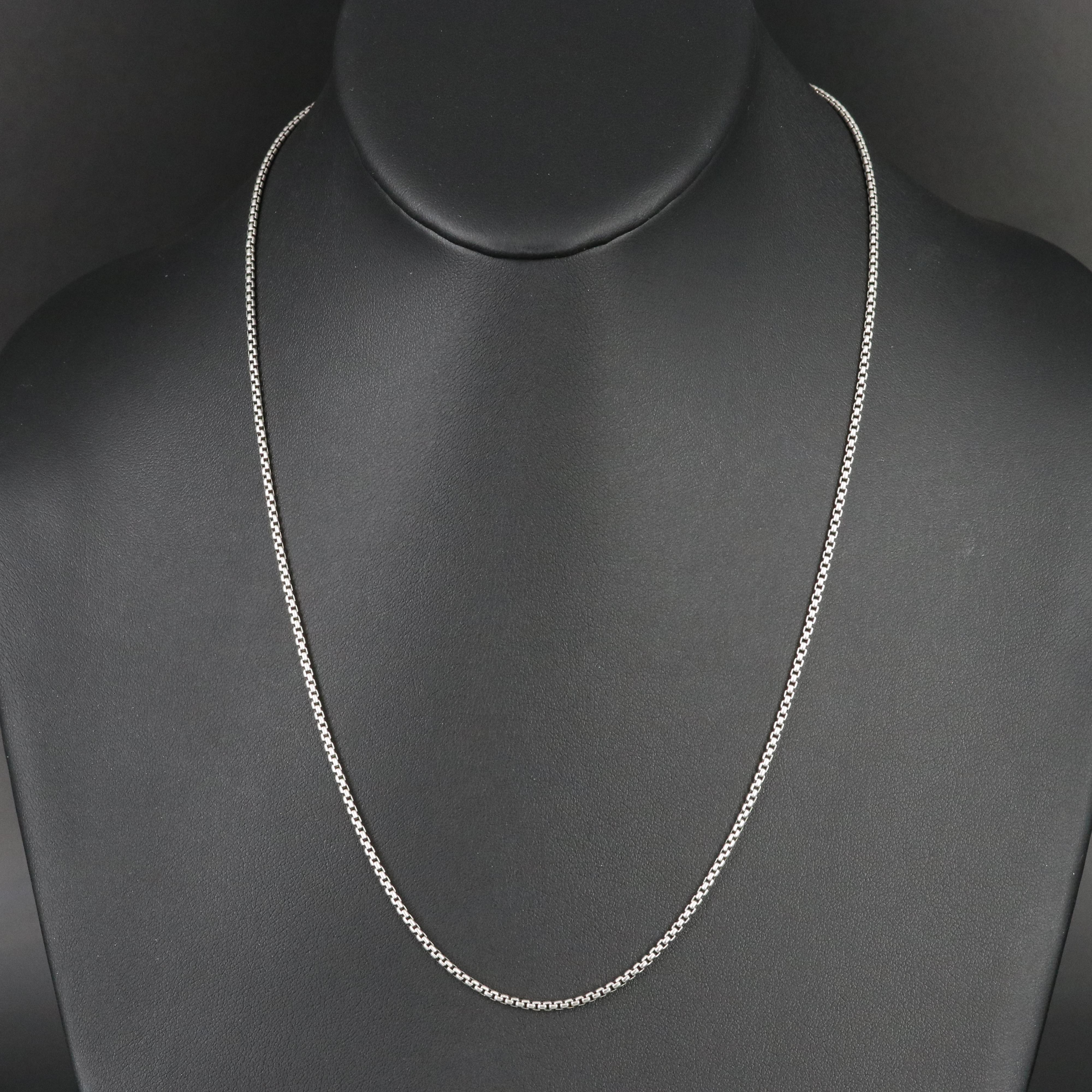 David Yurman Sterling Box Chain