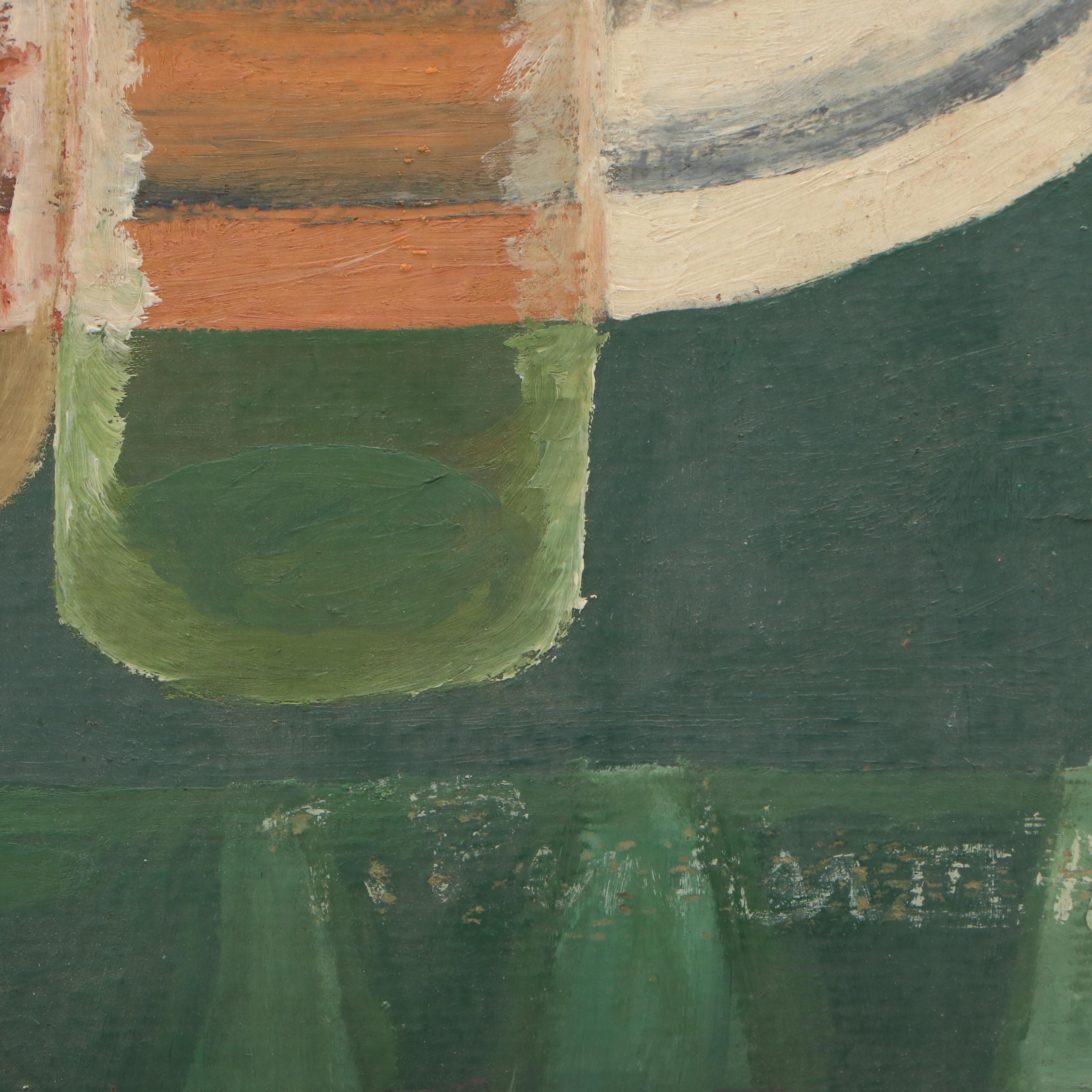 Cubist Still Life with Fish and Bottles, 1947