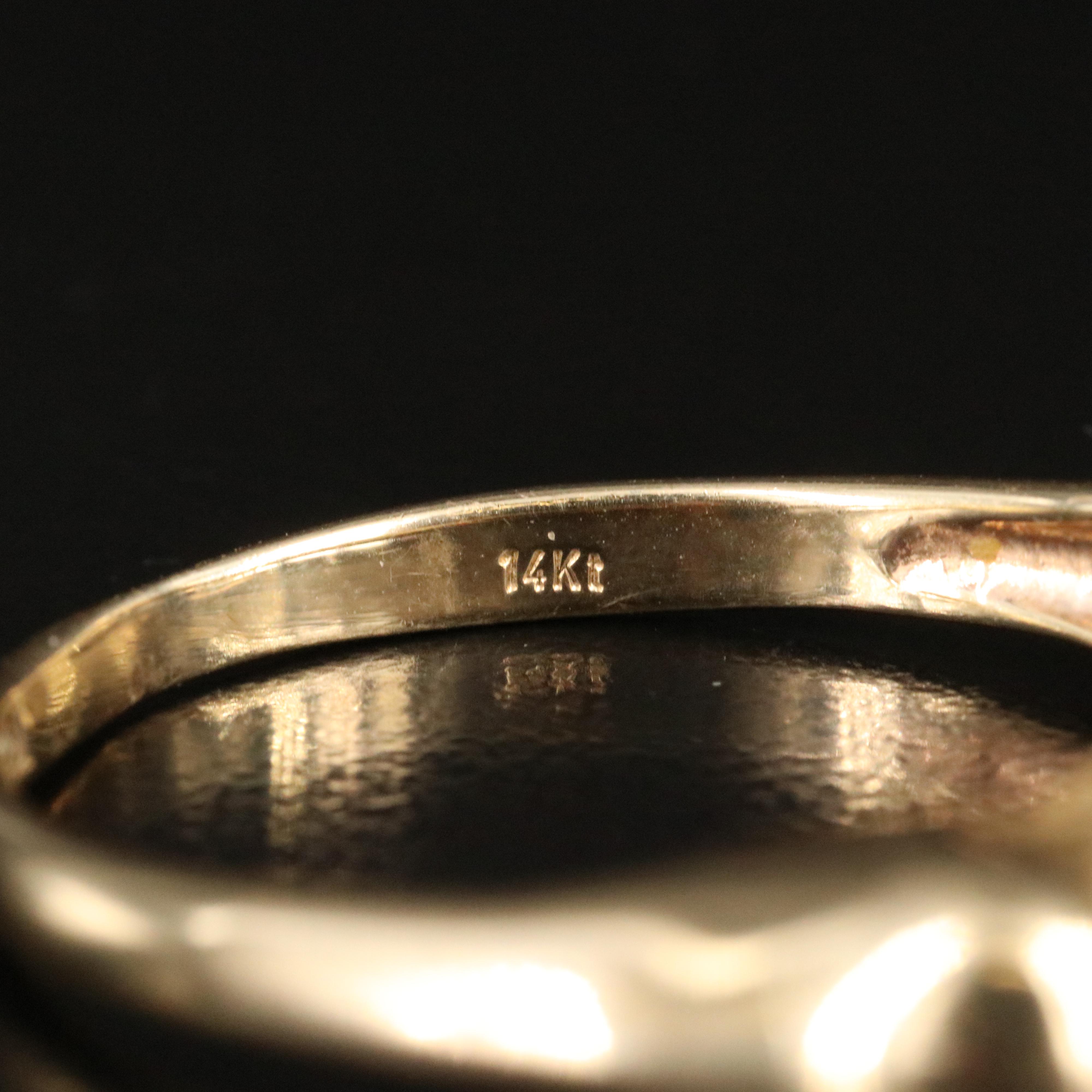 14K Basket Weave Ring