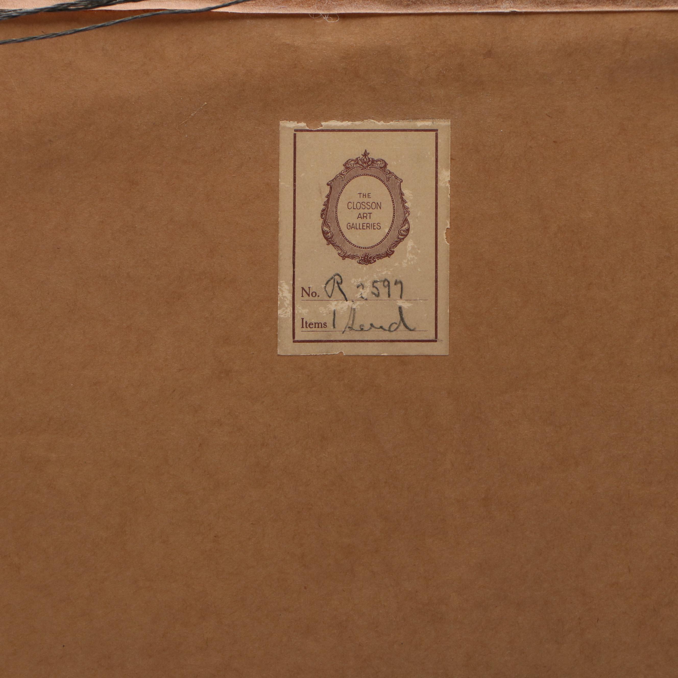 Floral Still Life Oil Painting, Mid-20th Century