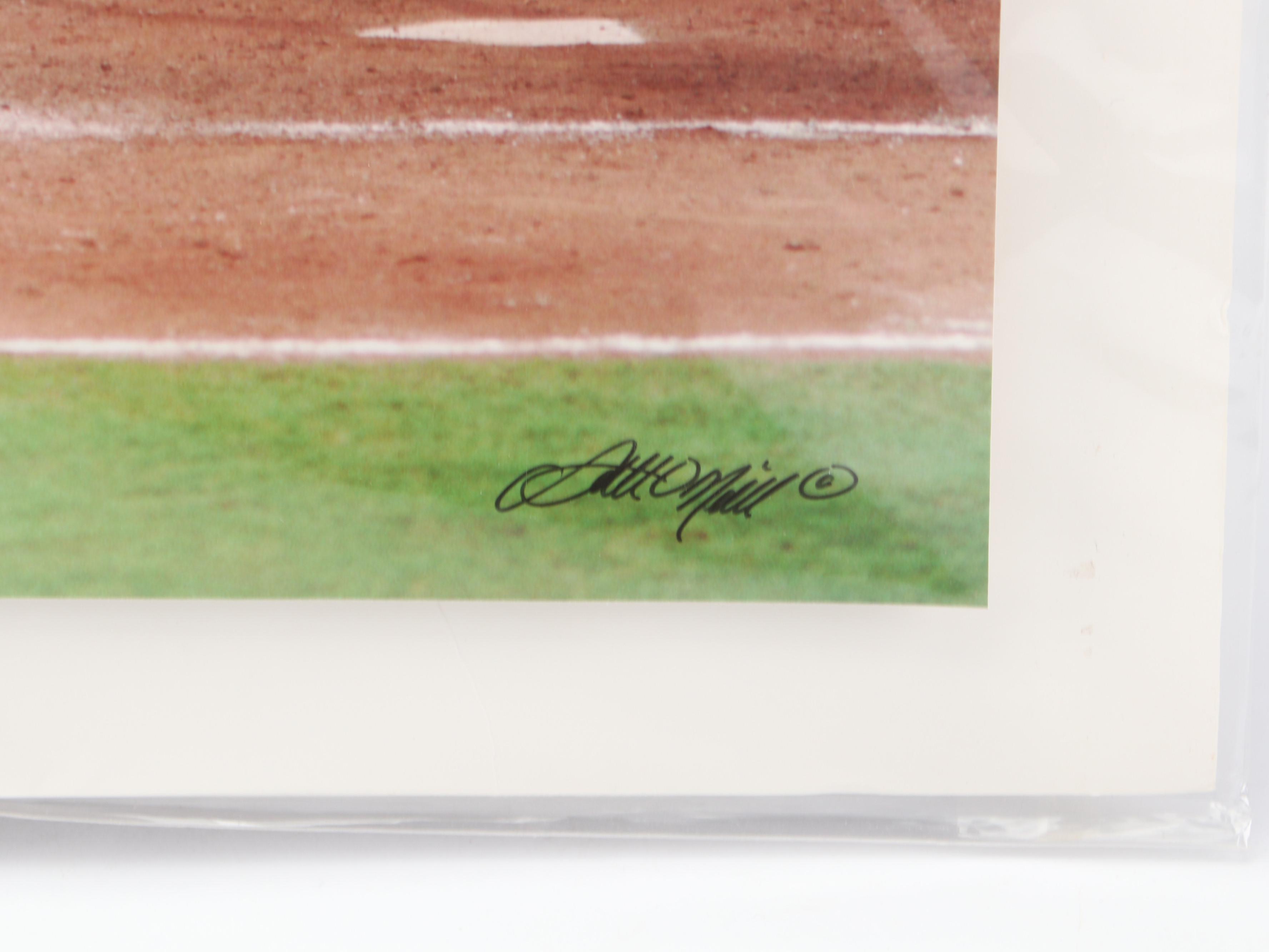 Jeff Francoeur Signed Atlanta Braves and Kansas City Royals Baseball Prints