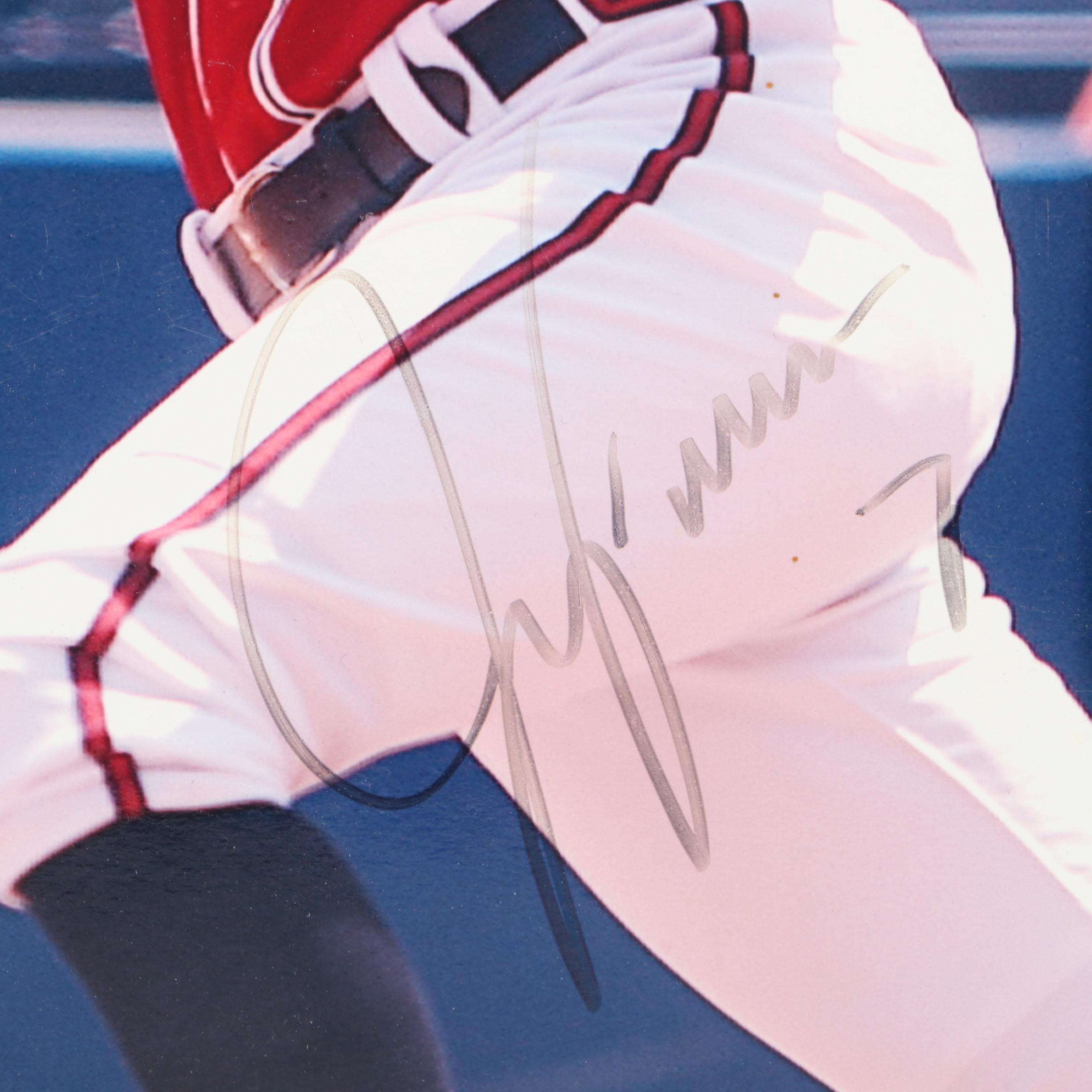 Jeff Francoeur Signed Atlanta Braves and Kansas City Royals Baseball Prints