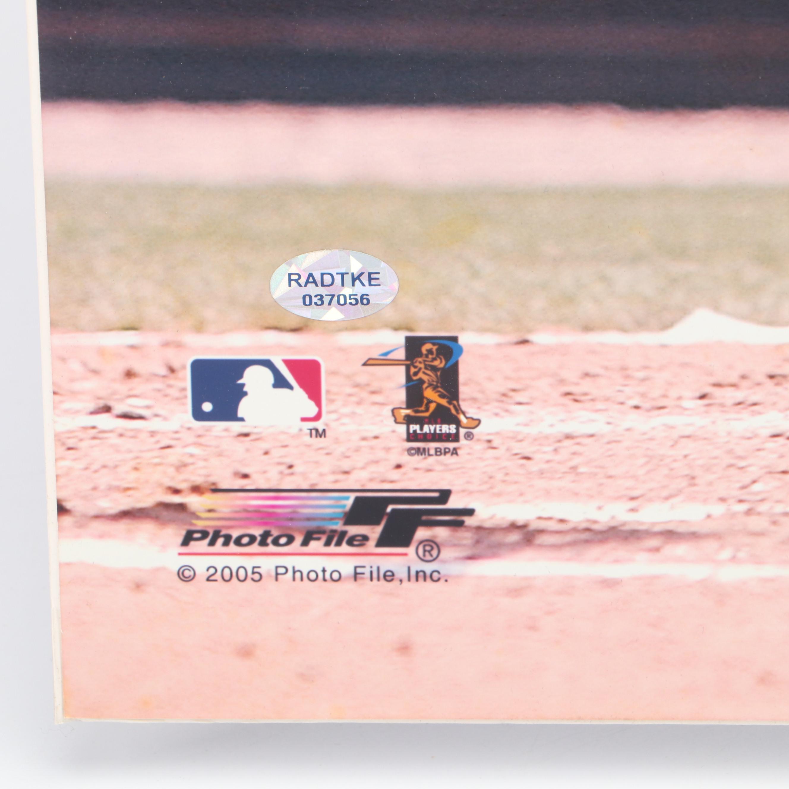 Jeff Francoeur Signed Atlanta Braves and Kansas City Royals Baseball Prints