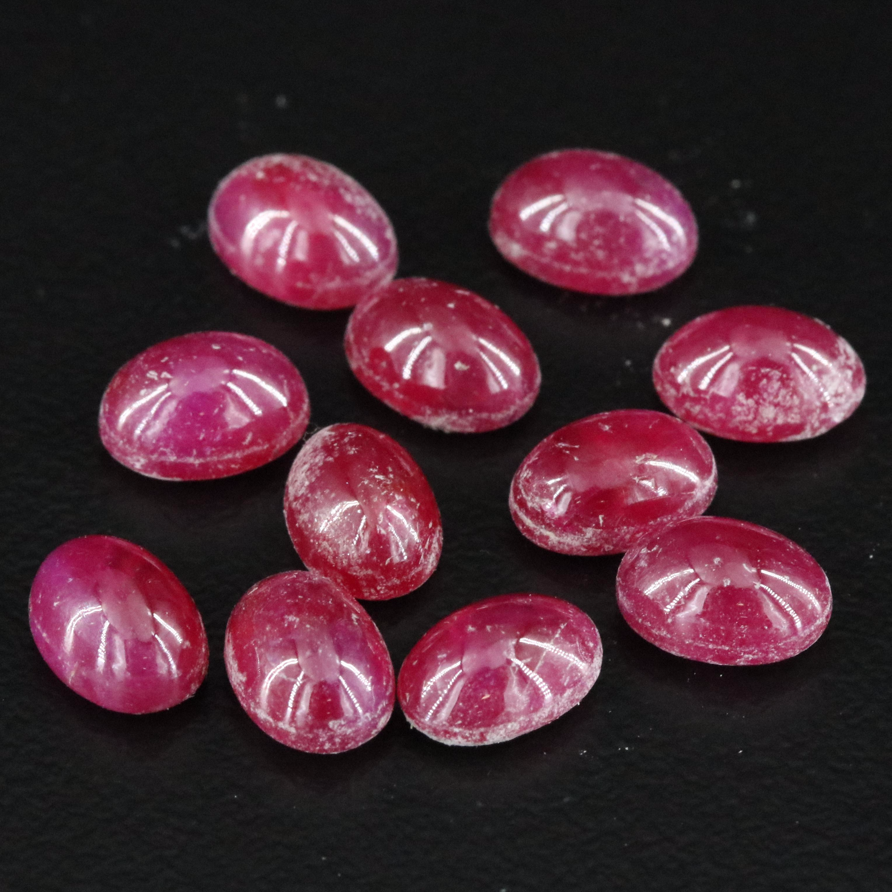 Loose 15.79 CTW Ruby Lot