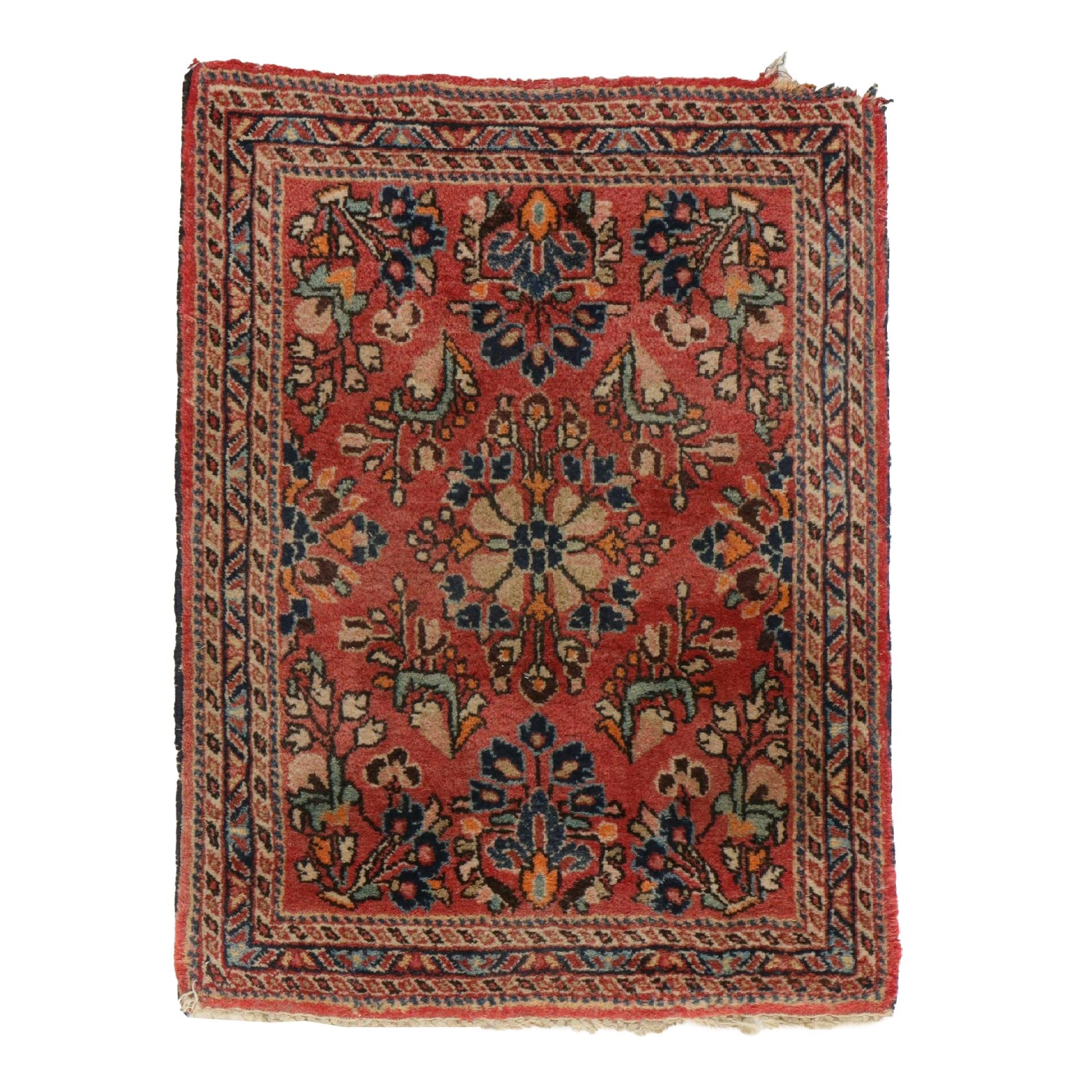 1'11 x 2'7 Hand-Knotted Persian Mehriban Accent Rug