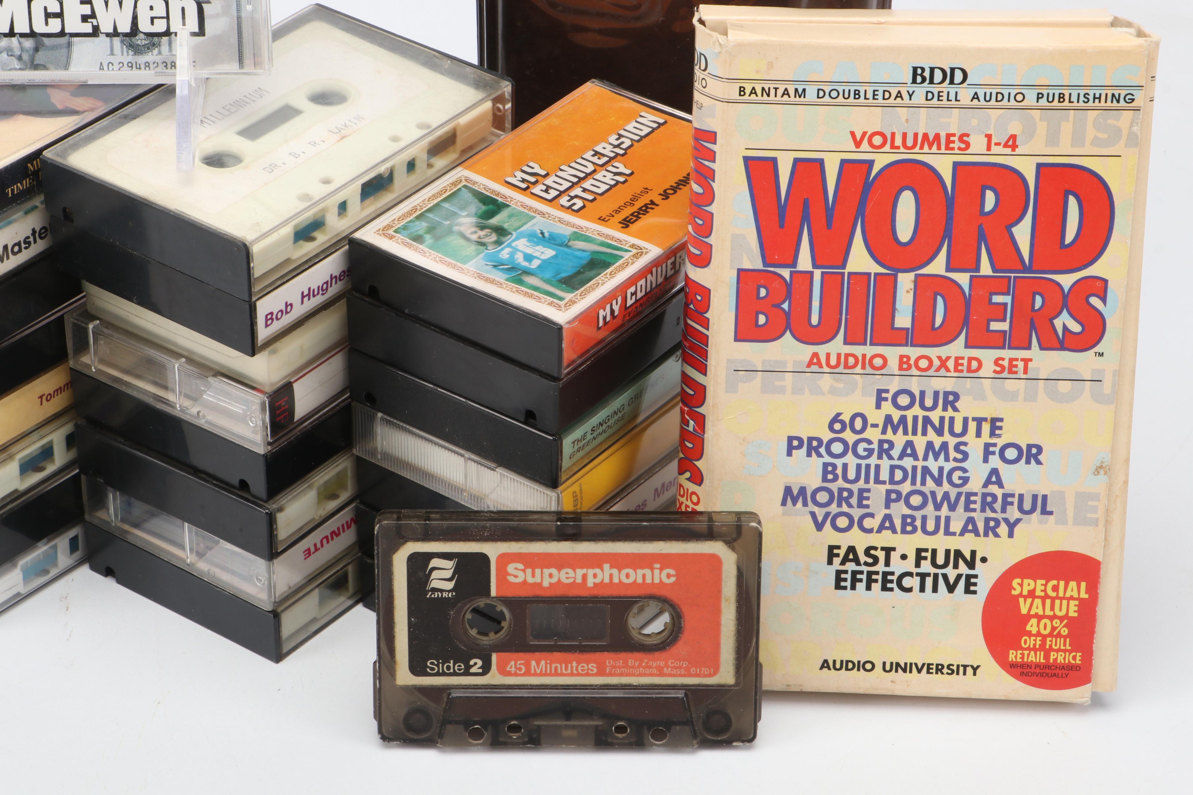 Bantam Double Dell Audio Publishing "Word Builders" Box Set with More