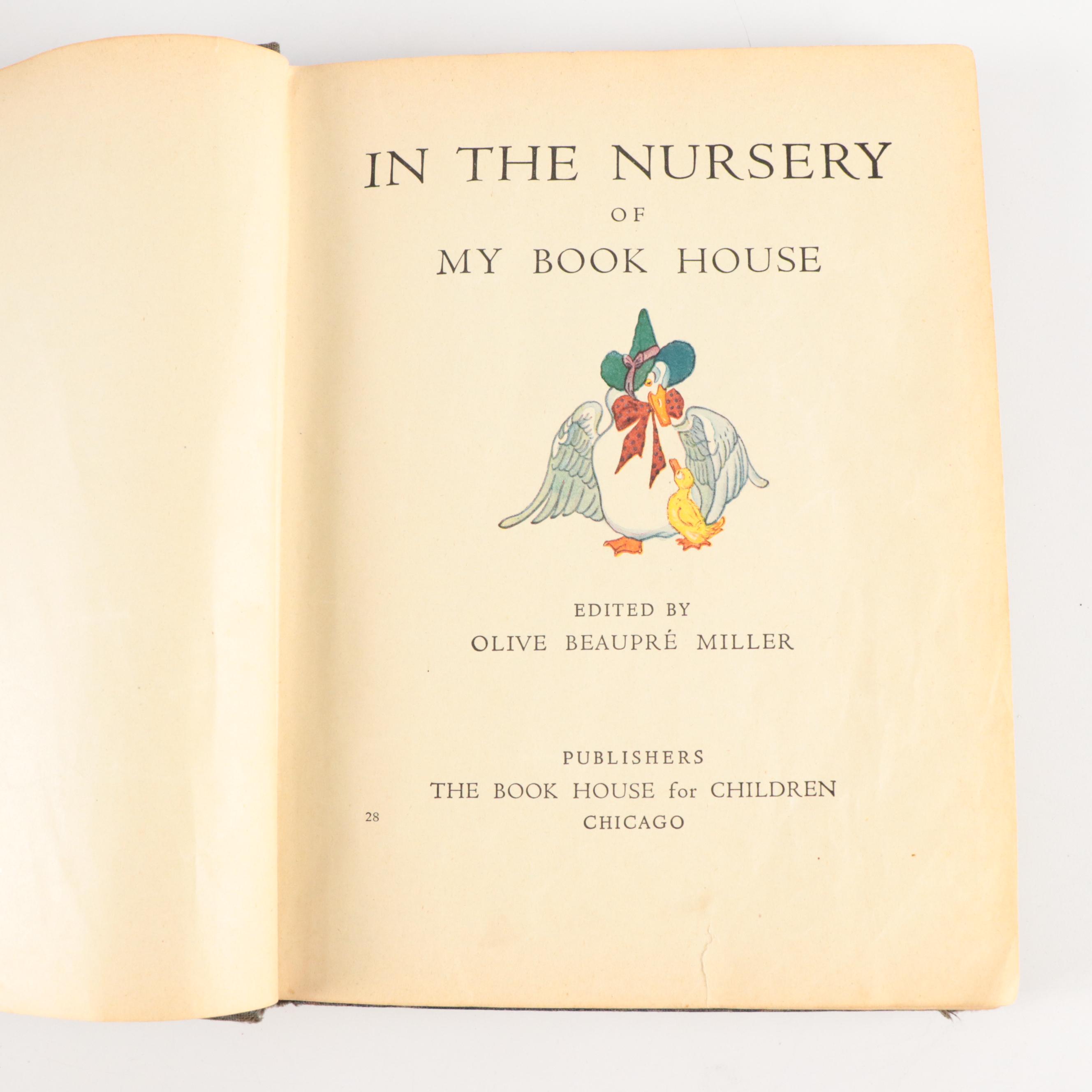 Illustrated "My Book House" Complete Series Edited by Olive Beaupré Miller