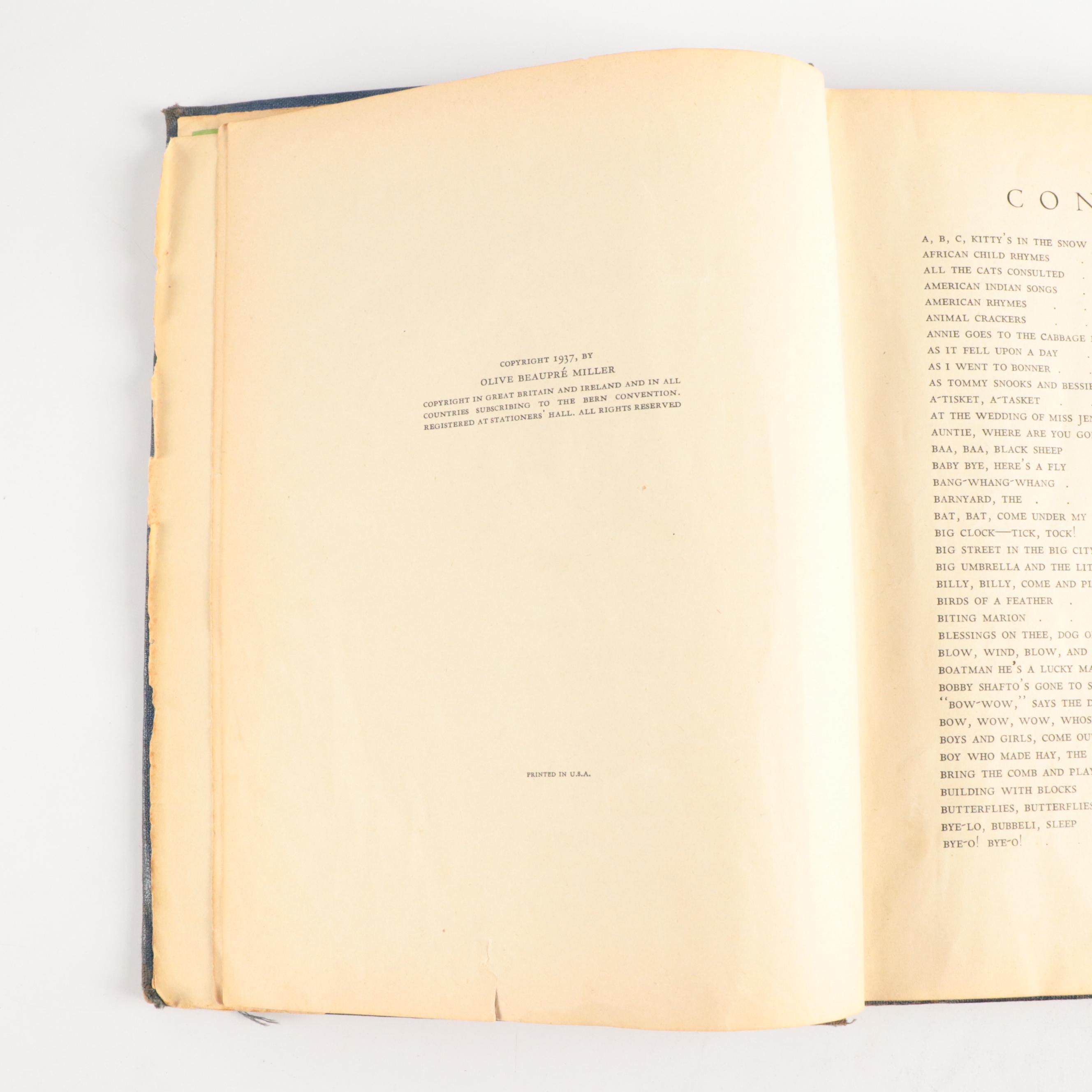 Illustrated "My Book House" Complete Series Edited by Olive Beaupré Miller