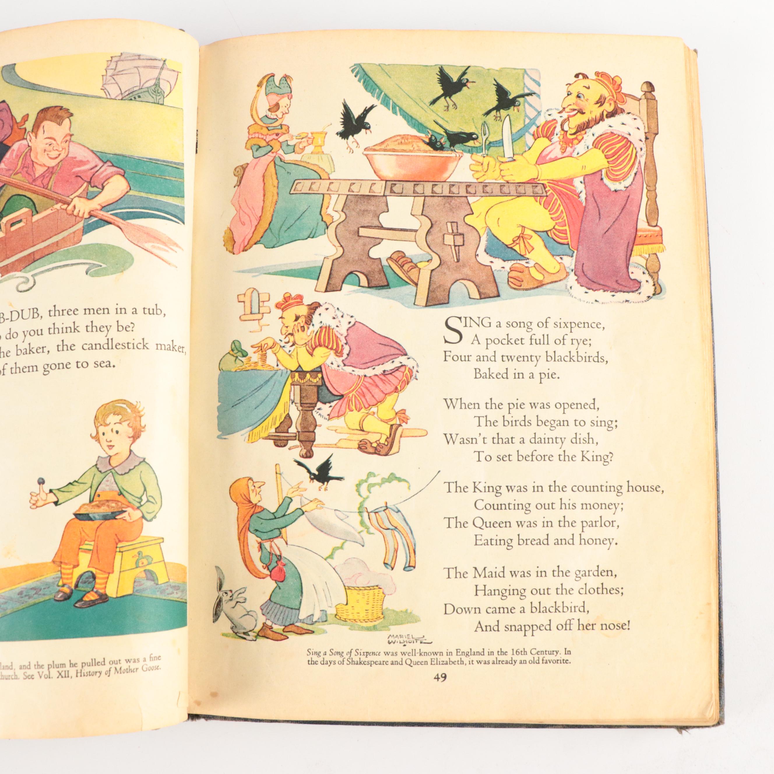 Illustrated "My Book House" Complete Series Edited by Olive Beaupré Miller