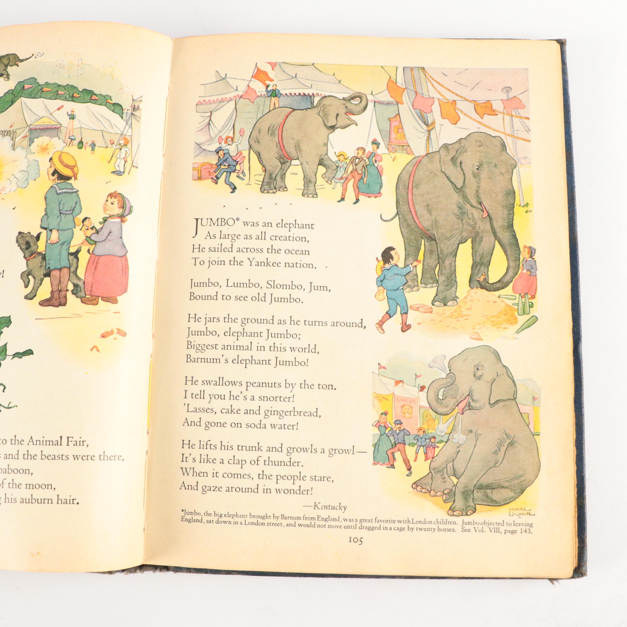 Illustrated "My Book House" Complete Series Edited by Olive Beaupré Miller