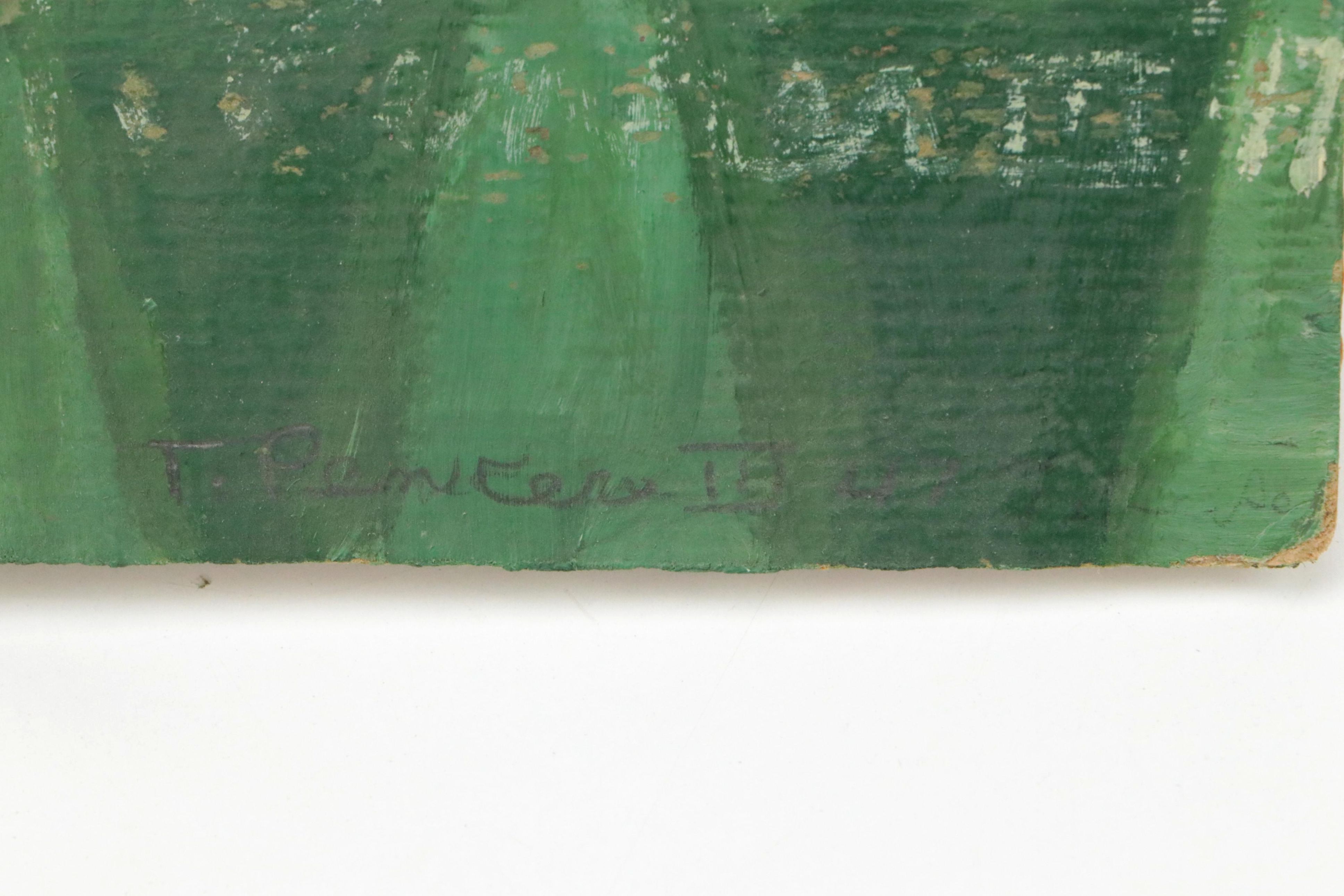 Cubist Still Life with Fish and Bottles, 1947