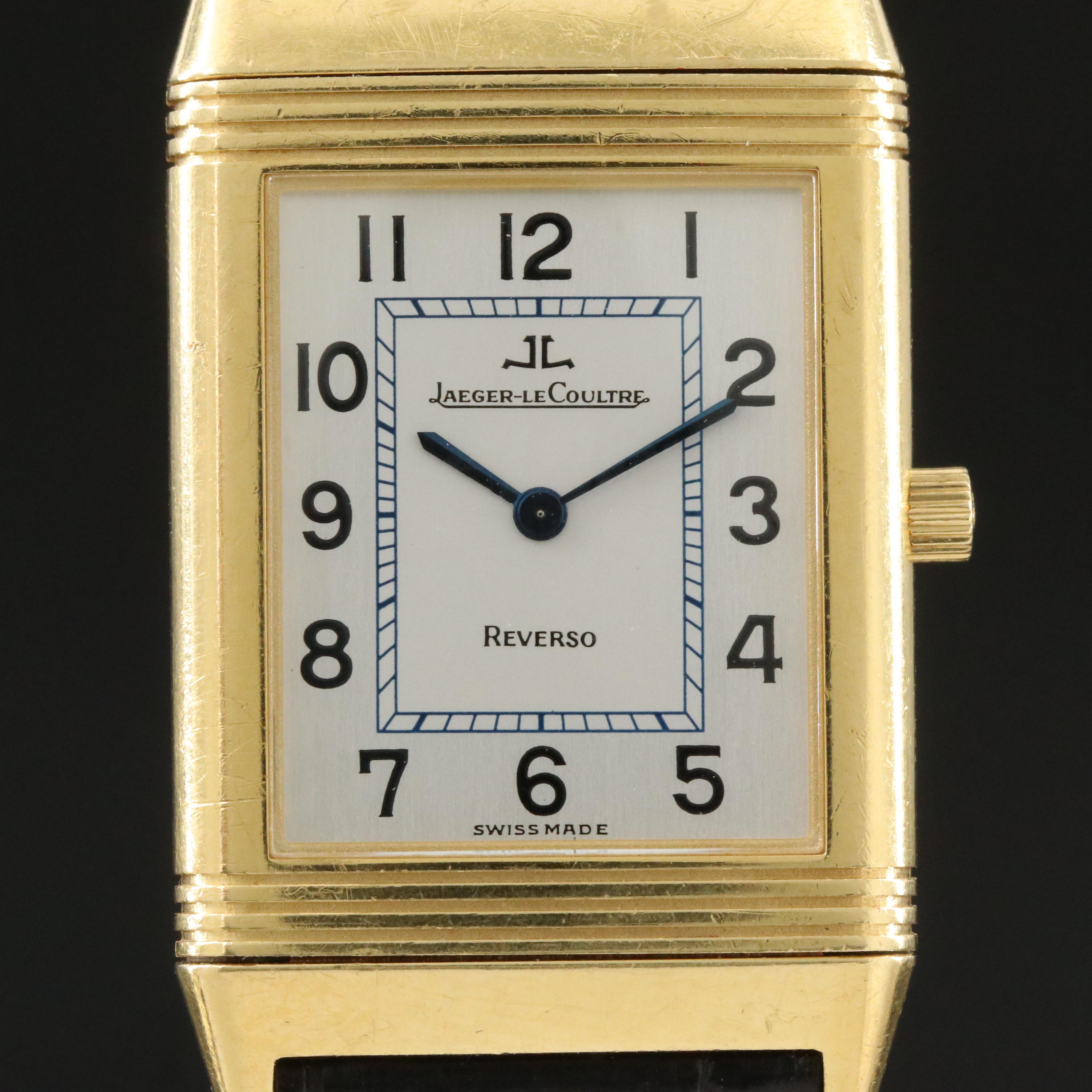 Jaeger-LeCoultre Reverso Classique 250.1.08 18K Gold Quartz Watch