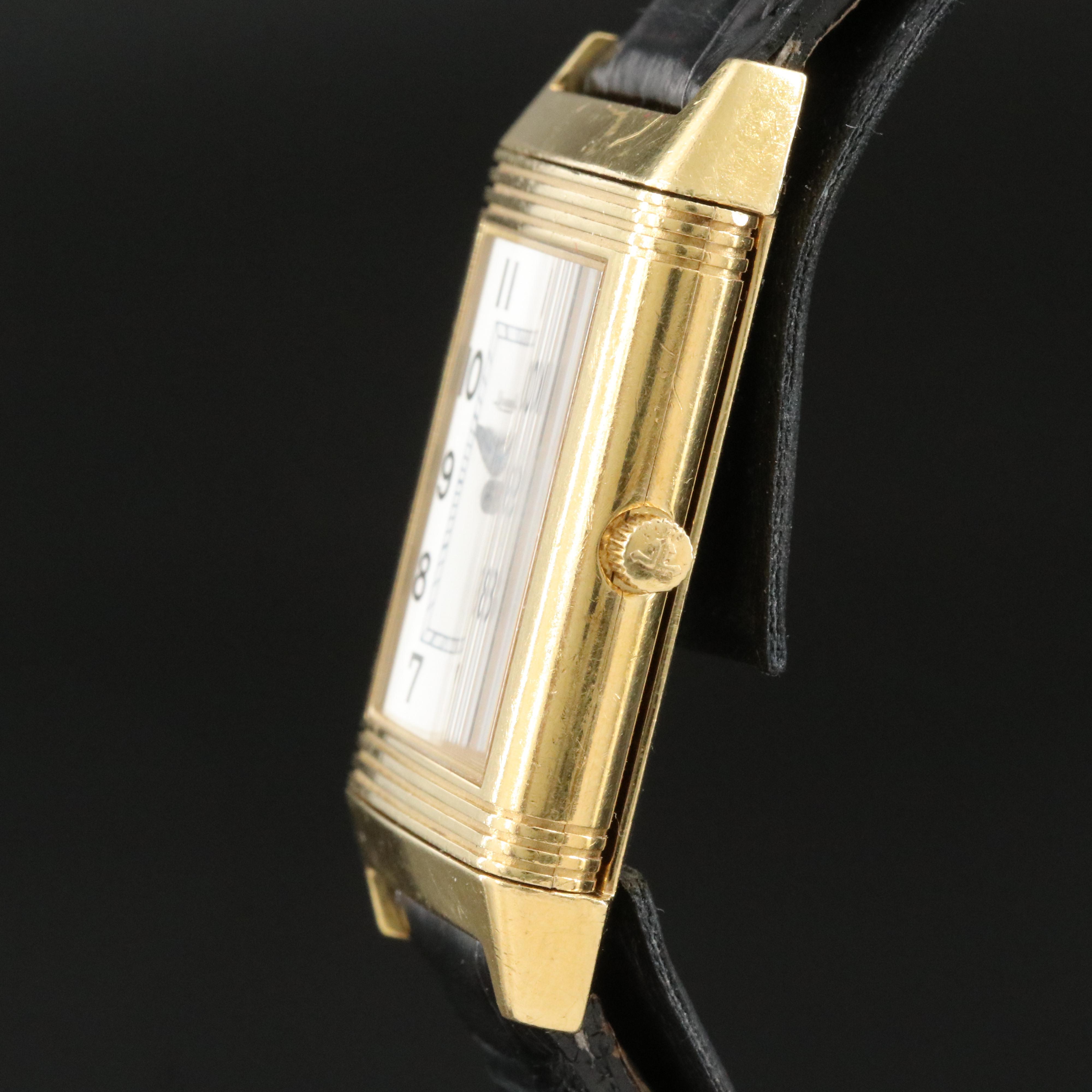 Jaeger-LeCoultre Reverso Classique 250.1.08 18K Gold Quartz Watch
