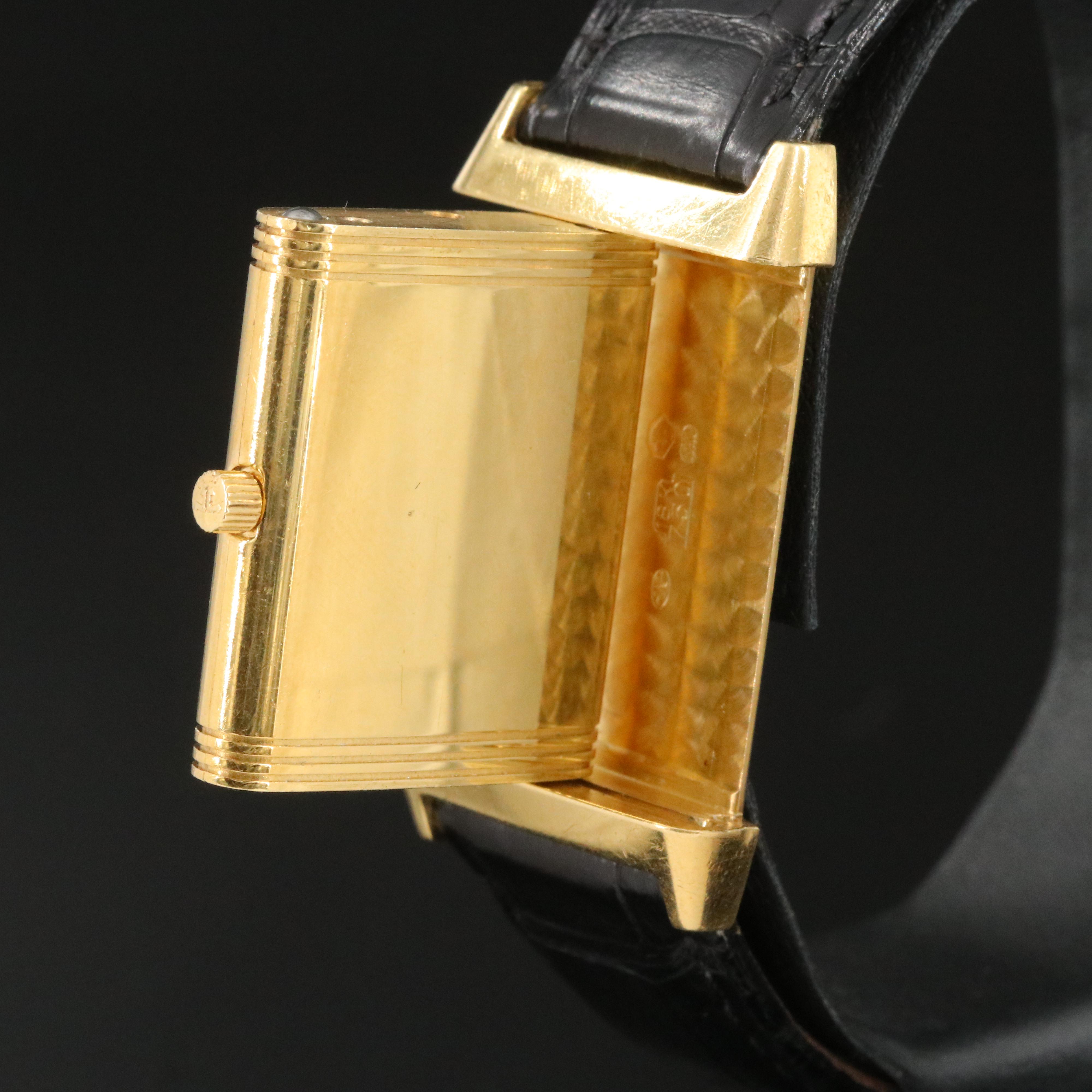 Jaeger-LeCoultre Reverso Classique 250.1.08 18K Gold Quartz Watch