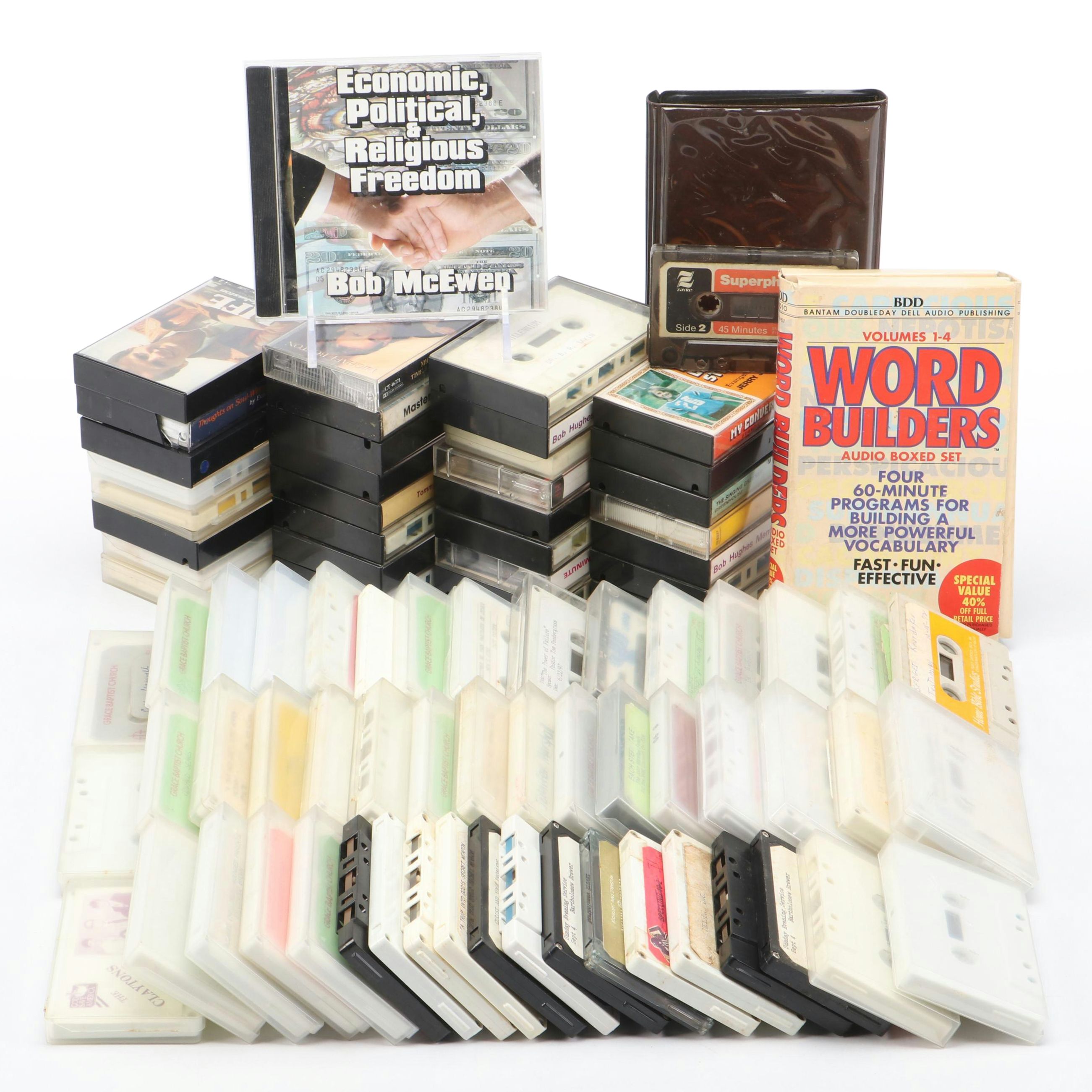 Bantam Double Dell Audio Publishing "Word Builders" Box Set with More