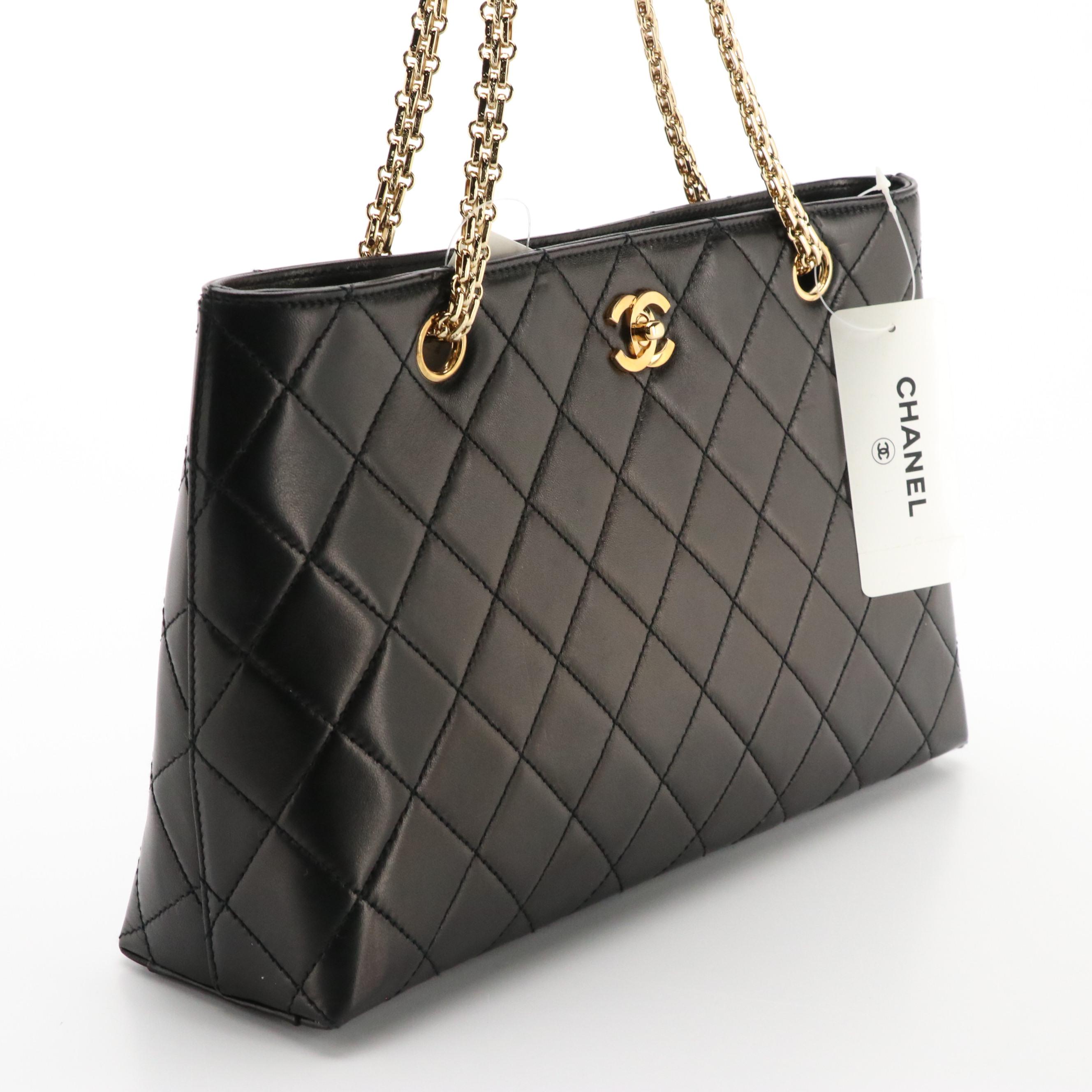 Chanel Reissue Chain Tote in Quilted Lambskin Leather with Tag and Box