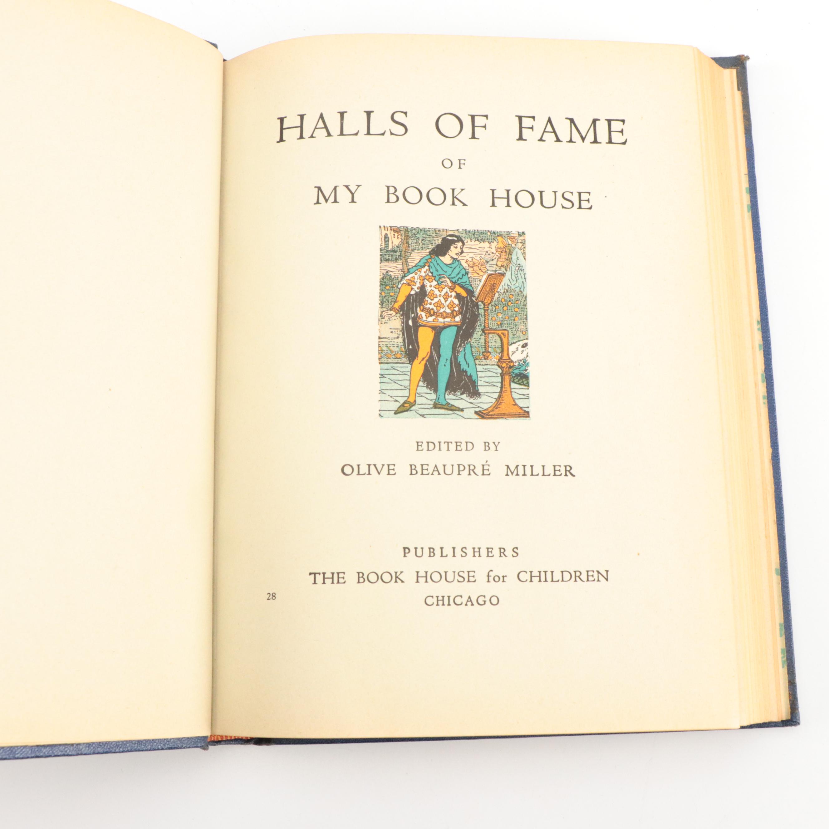 Illustrated "My Book House" Near Complete Series Edited by Olive Beaupré Miller