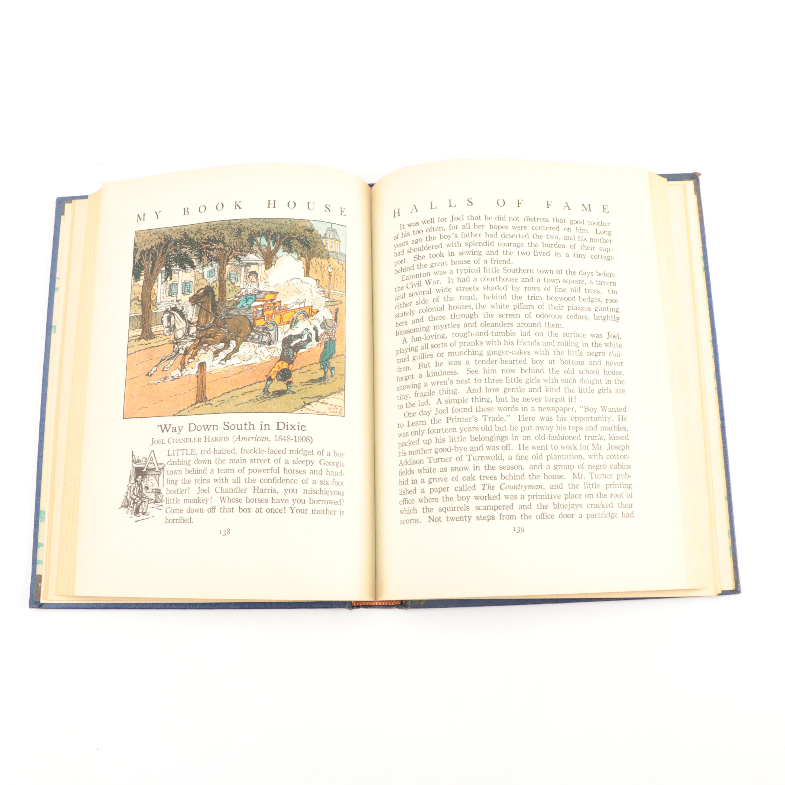 Illustrated "My Book House" Near Complete Series Edited by Olive Beaupré Miller