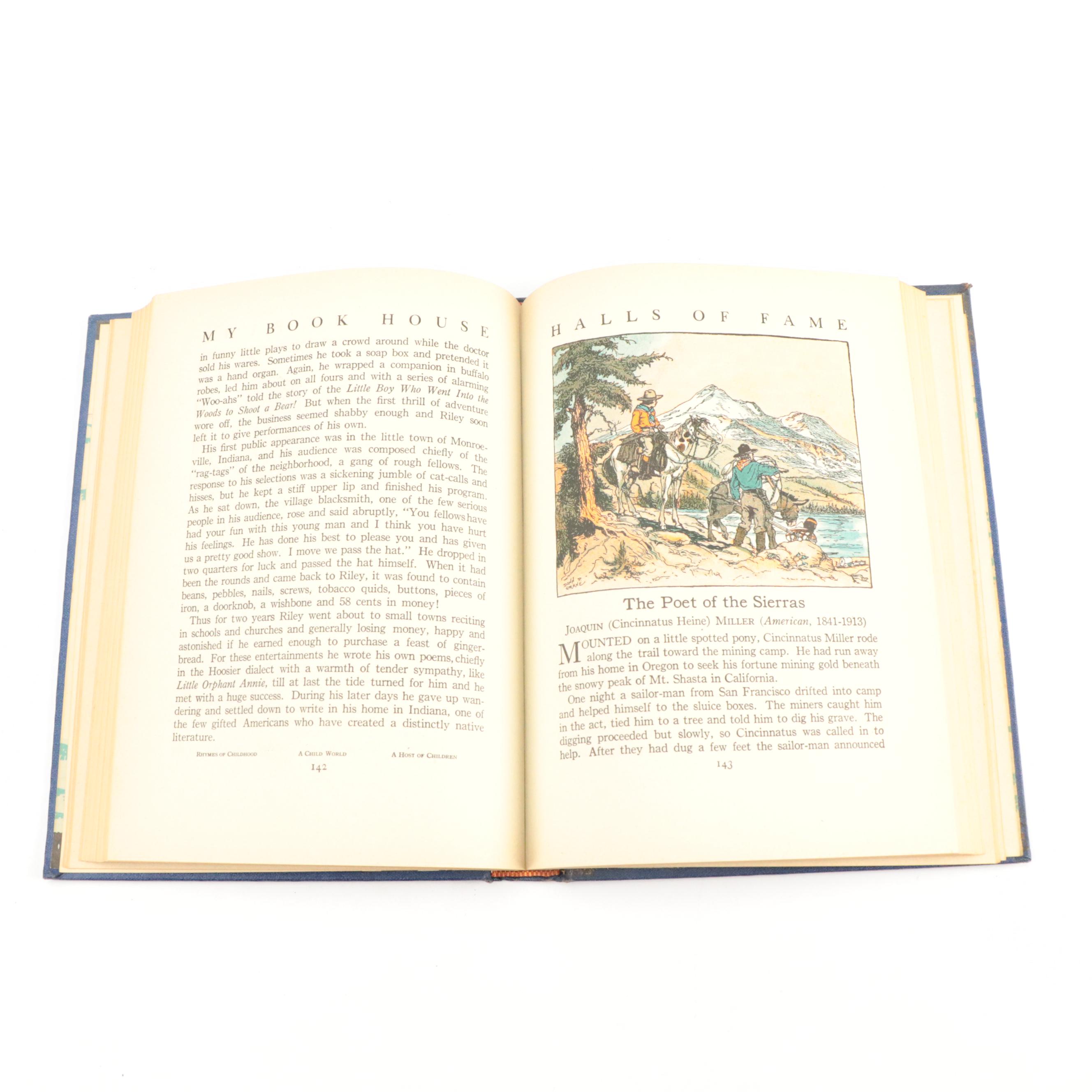 Illustrated "My Book House" Near Complete Series Edited by Olive Beaupré Miller