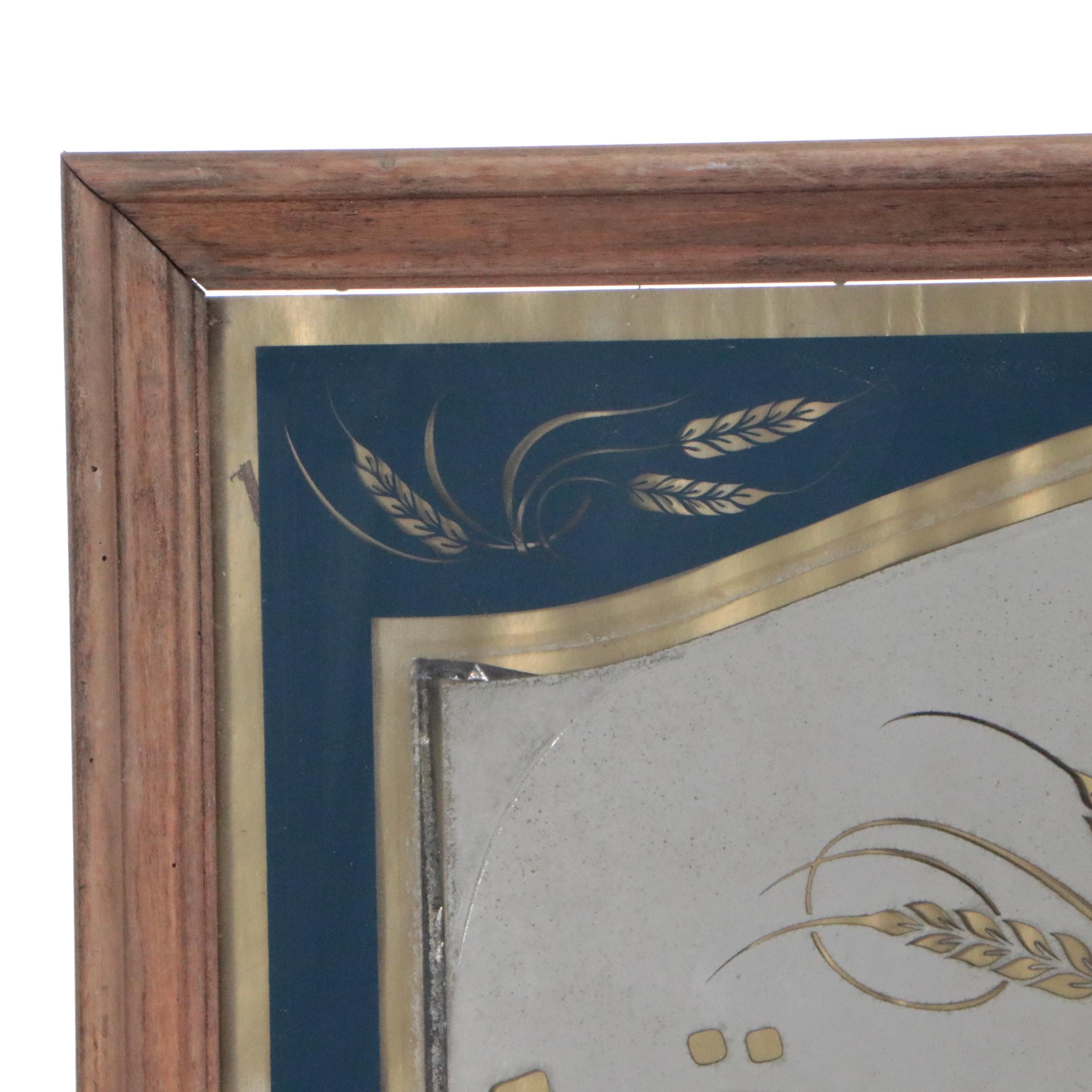 Löwenbräu Brewery Mirrored Bar Sign