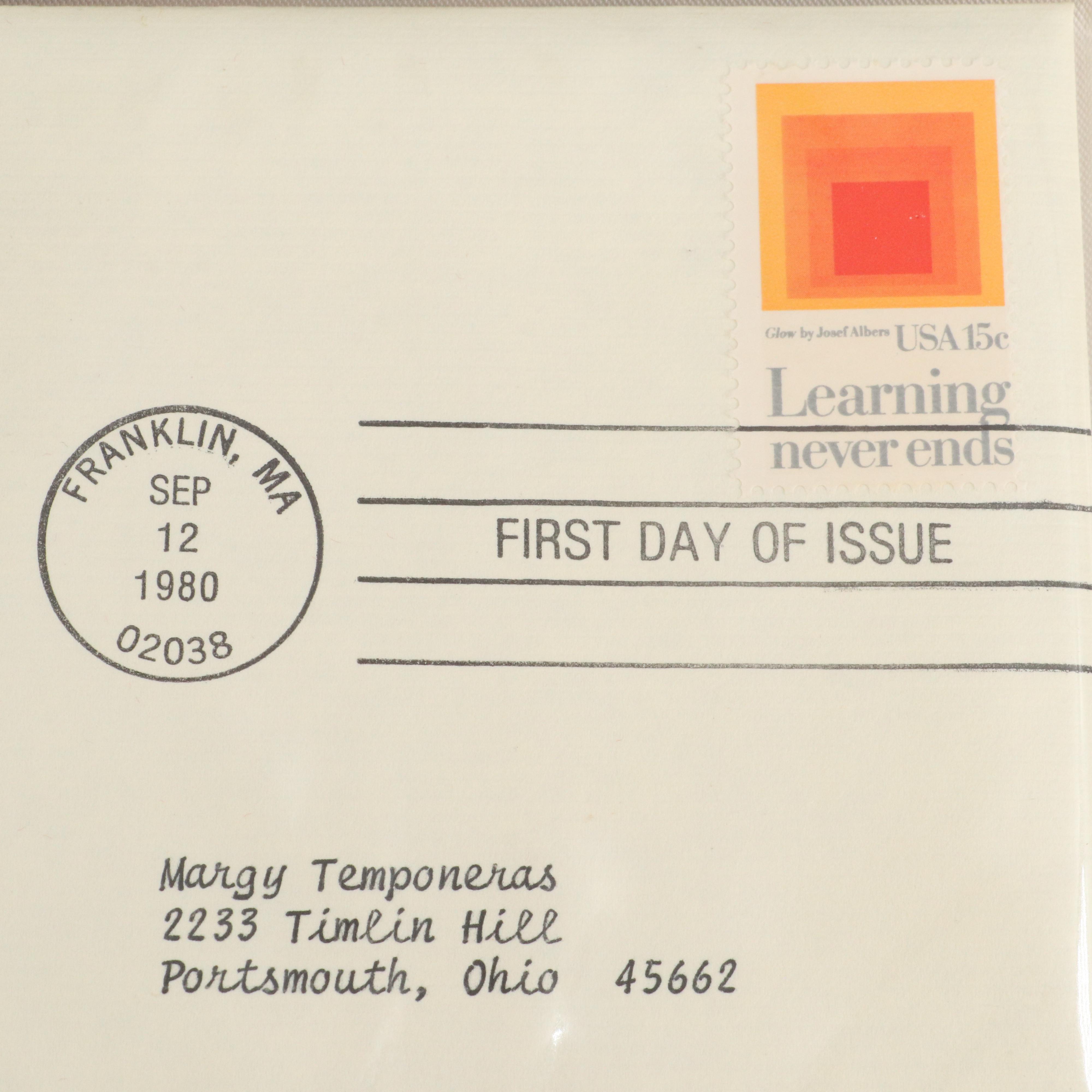 "Golden Replicas of United States Stamps" Collector's Album