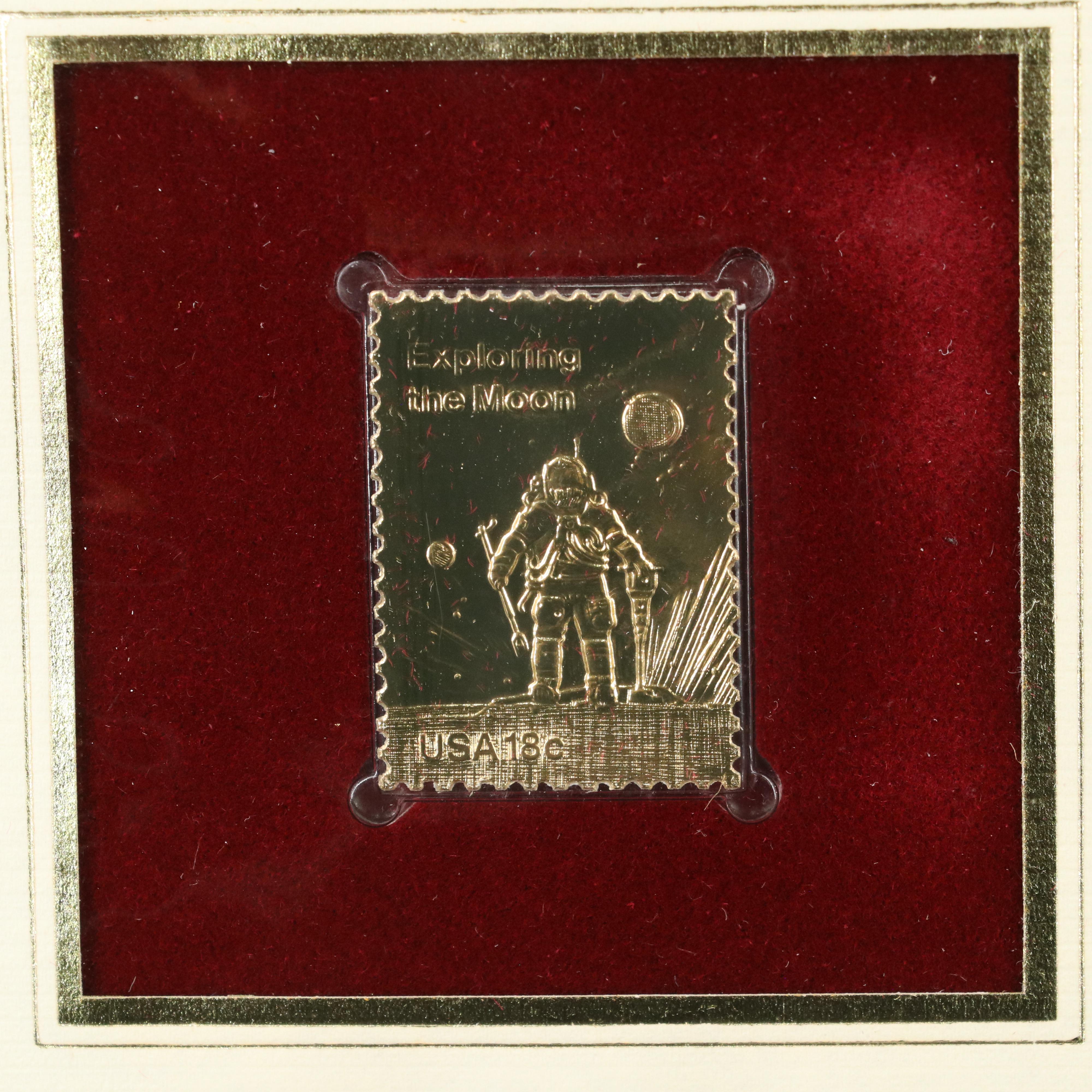 "Golden Replicas of United States Stamps" Collector's Album