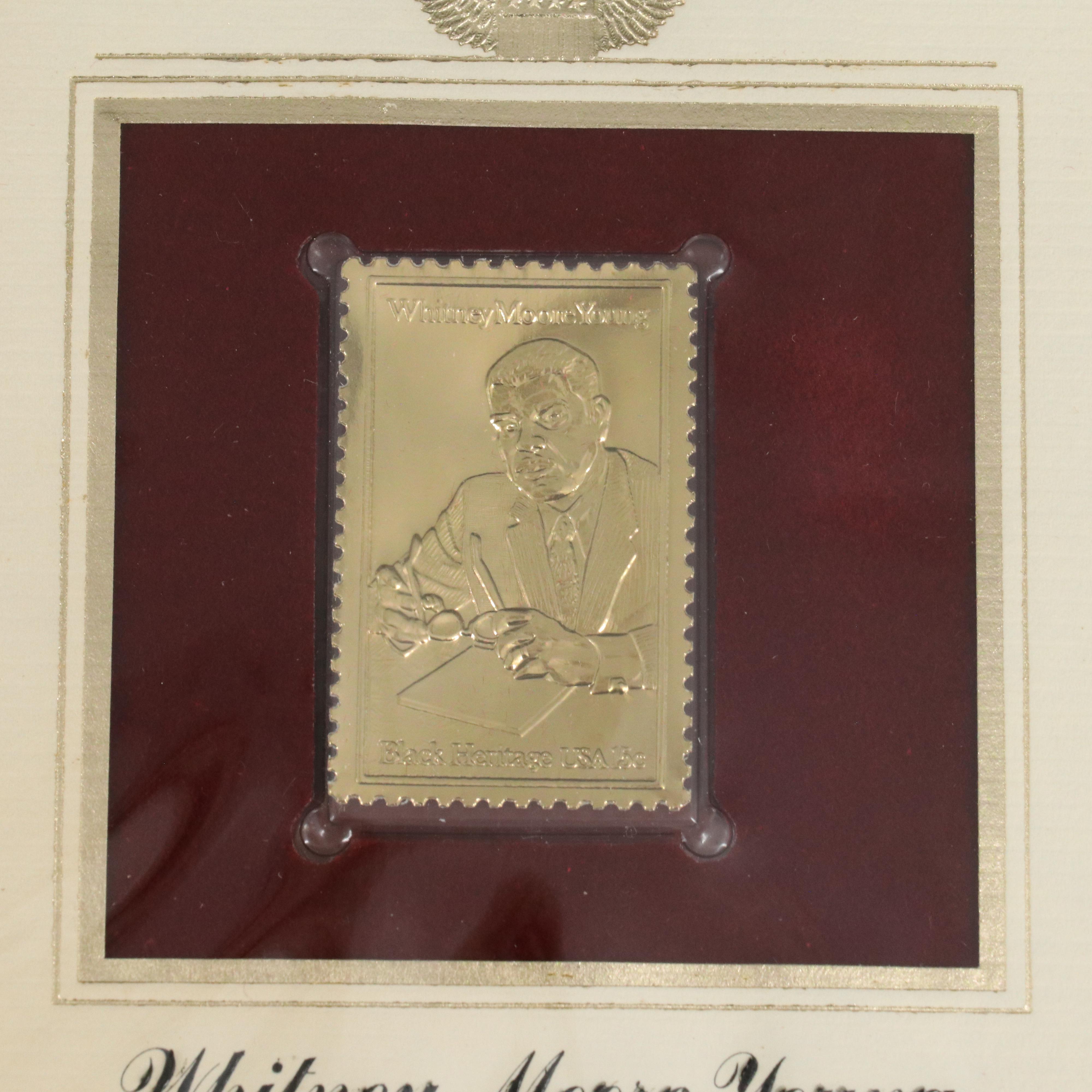 "Golden Replicas of United States Stamps" Collector's Album