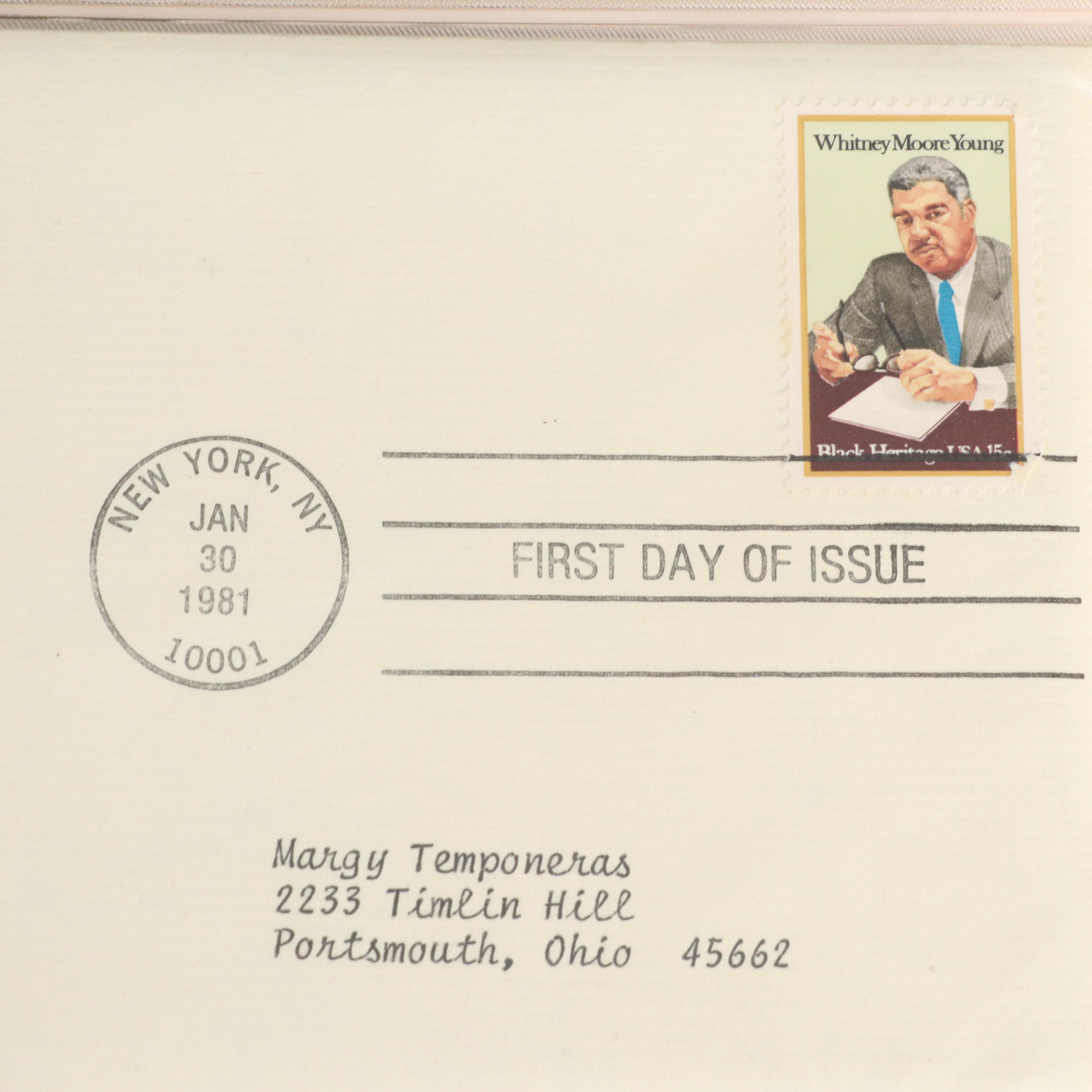 "Golden Replicas of United States Stamps" Collector's Album