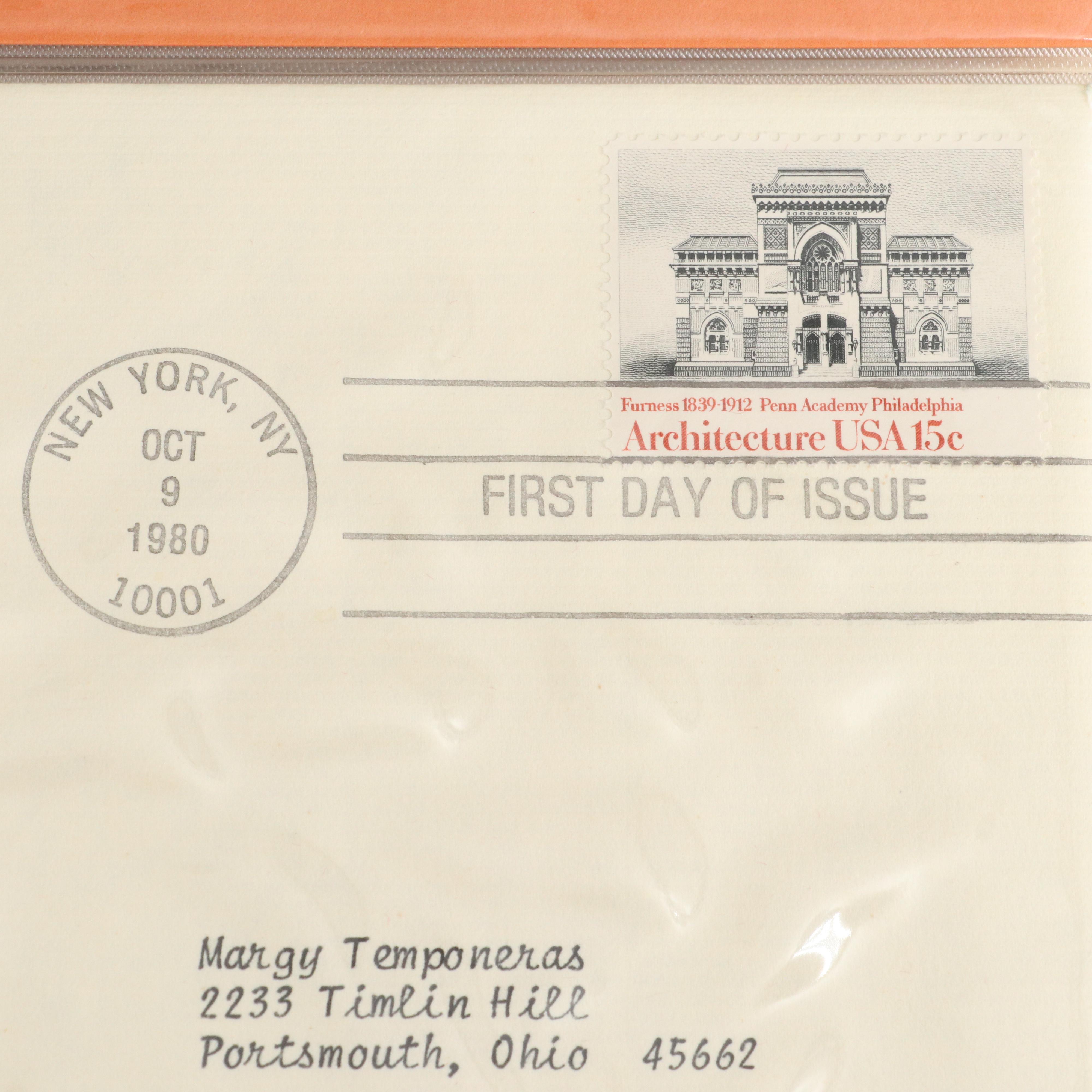 "Golden Replicas of United States Stamps" Collector's Album