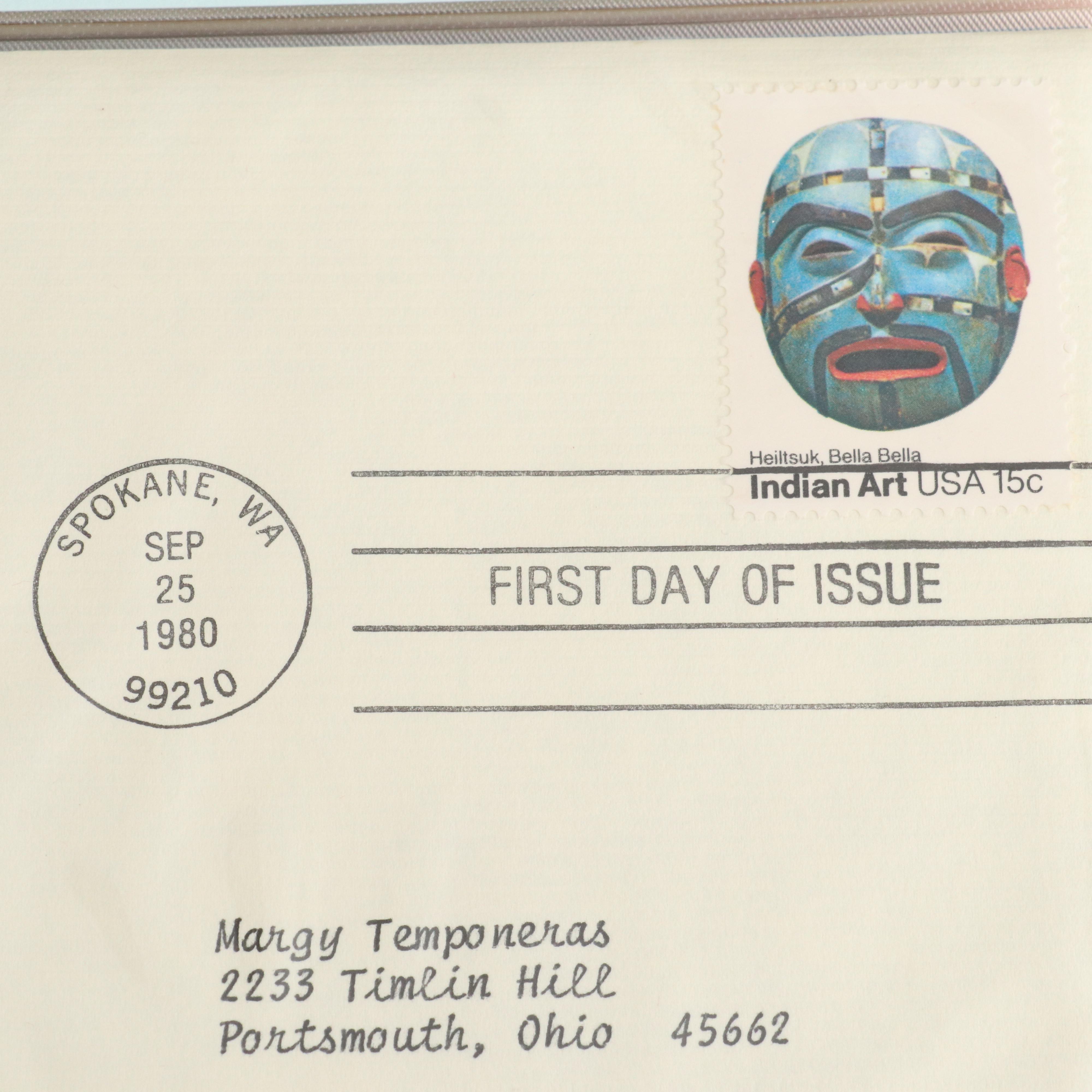 "Golden Replicas of United States Stamps" Collector's Album