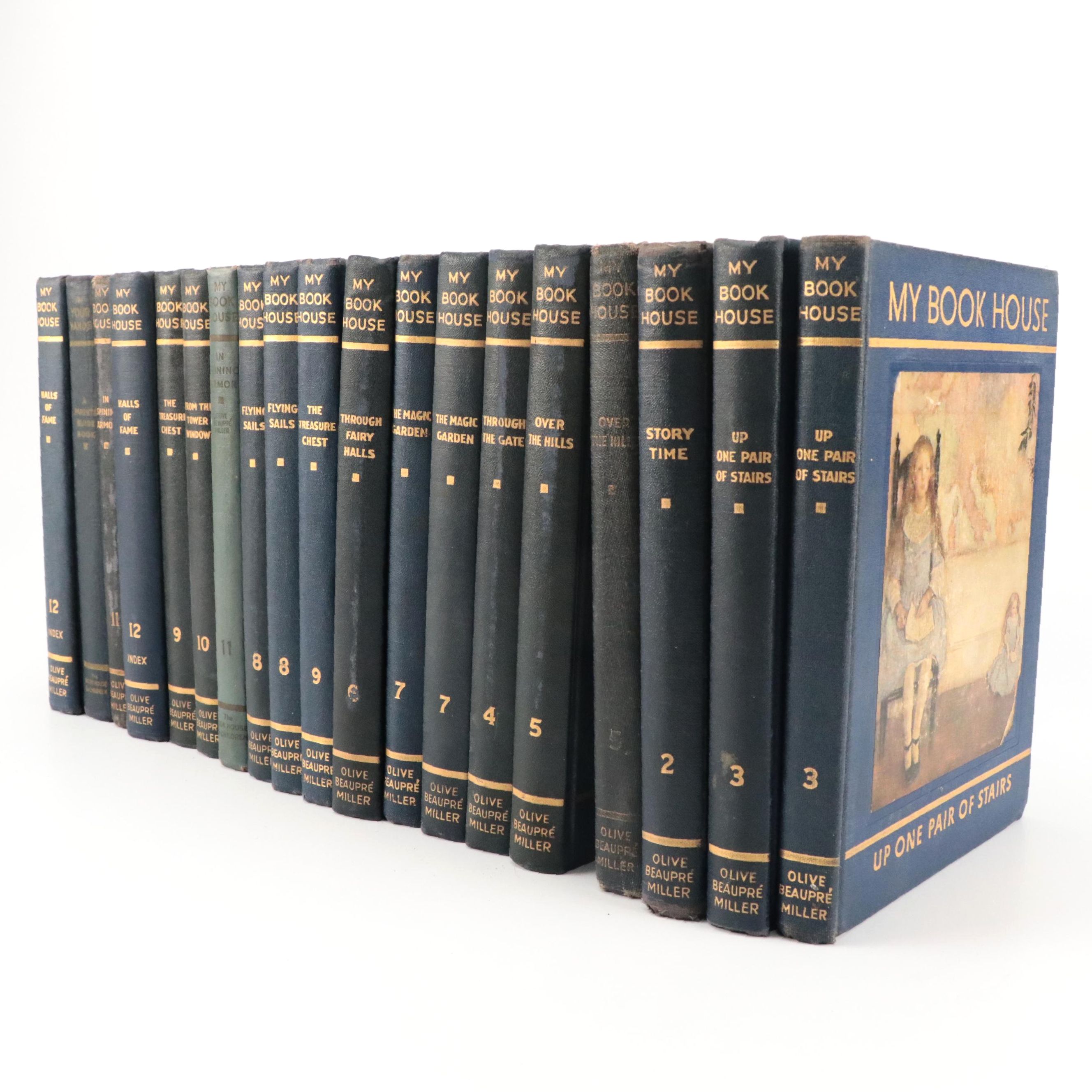 Illustrated "My Book House" Near Complete Series Edited by Olive Beaupré Miller