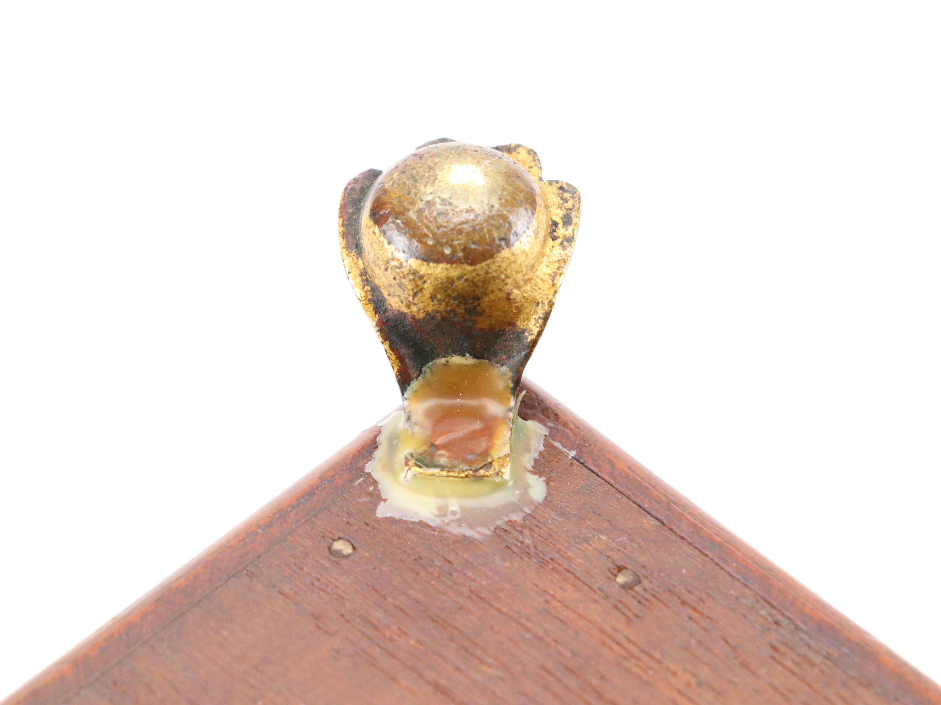 Victorian Burl and Mixed Wood Tea Caddy and Georgian Inlaid Wood Casket Box