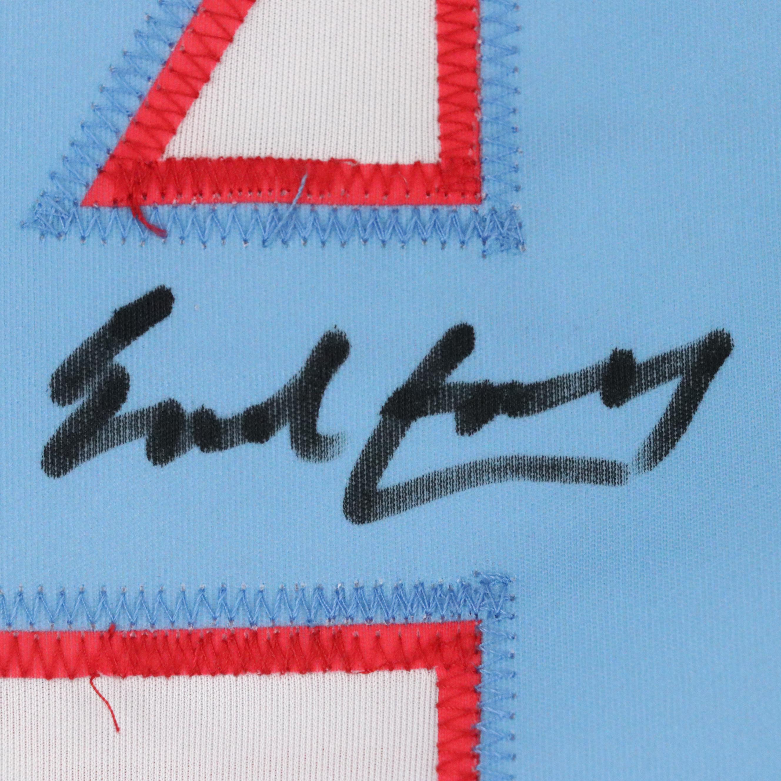 Earl Campbell Signed Houston Oilers NFL Football Jersey, Beckett