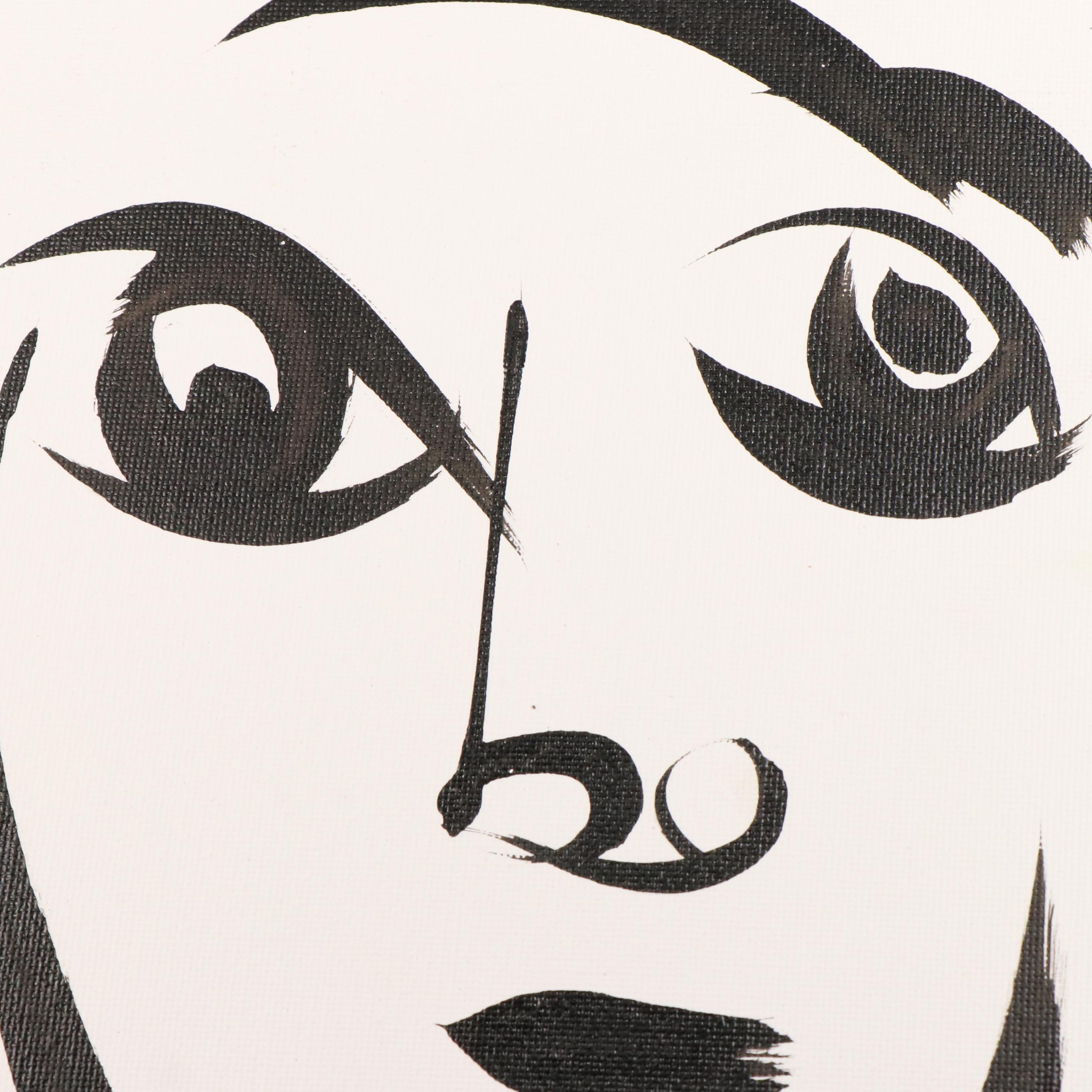 Peter Robert Keil Stylized Acrylic Portrait