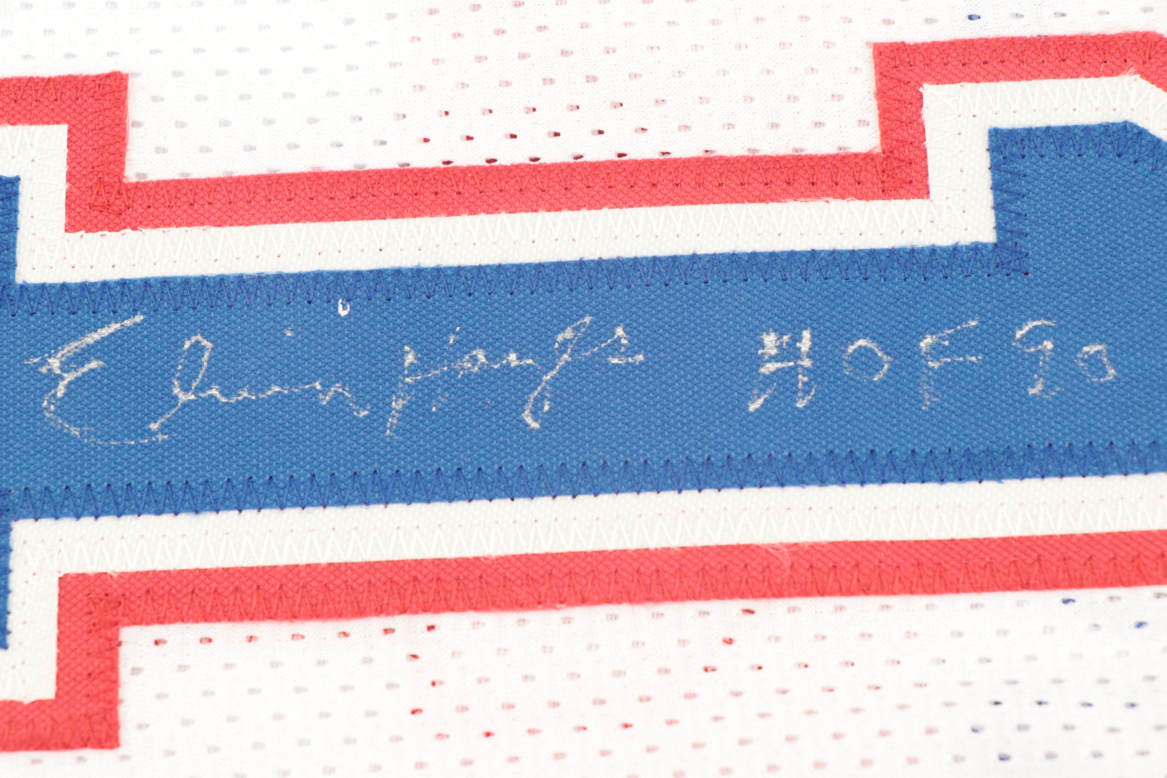 Elvin Hayes Signed “HOF 90” Washington Bullets Basketball Jersey, JSA