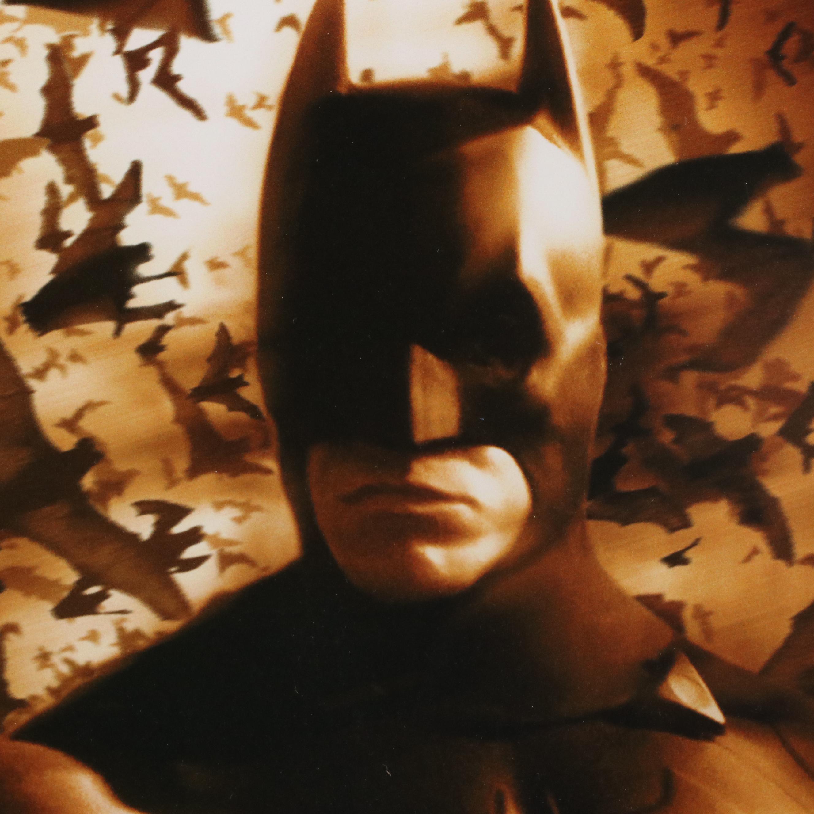 Warner Bros. "Batman Begins" 2005 Offset Lithograph Movie Poster