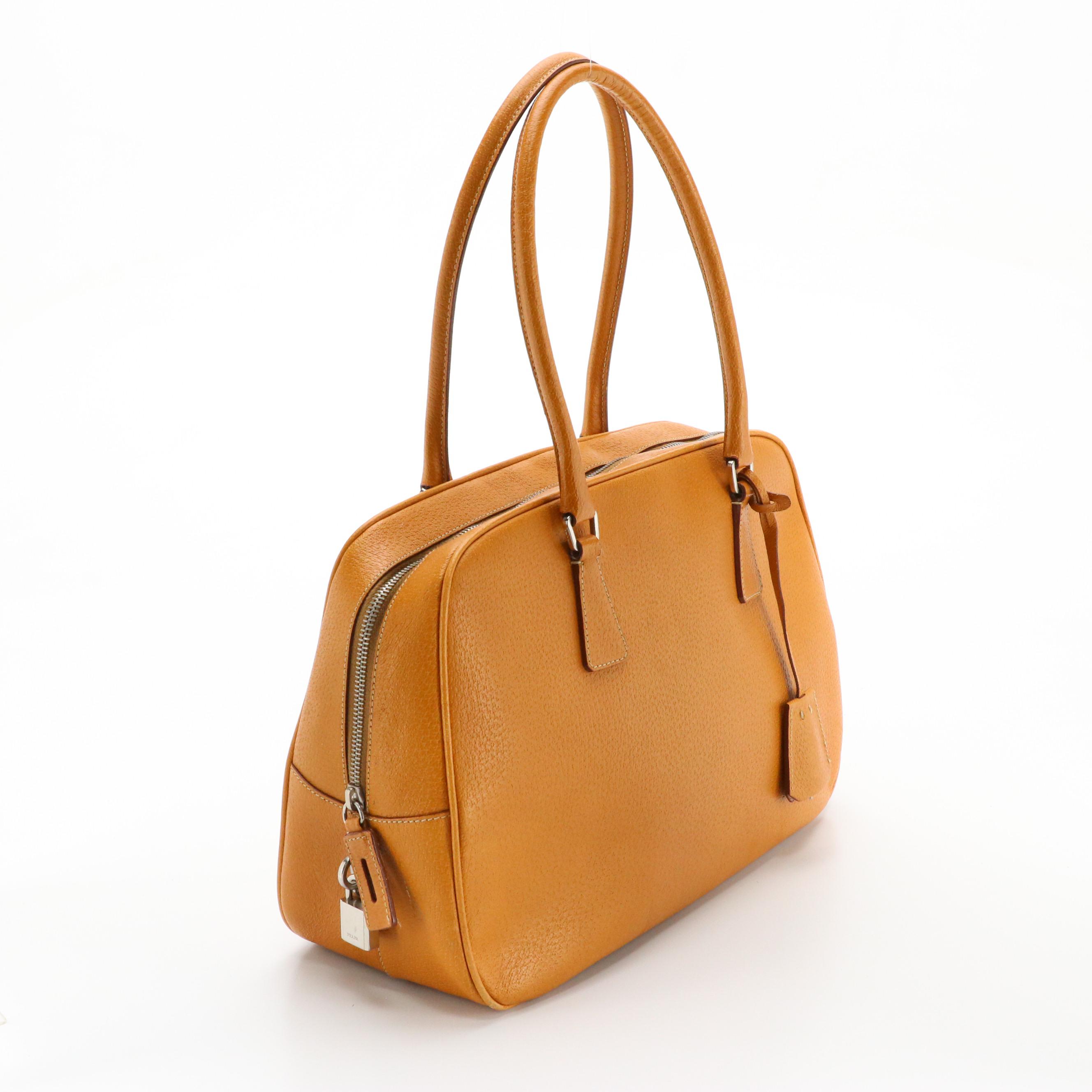 Prada Shoulder Bag in Cinghiale Leather