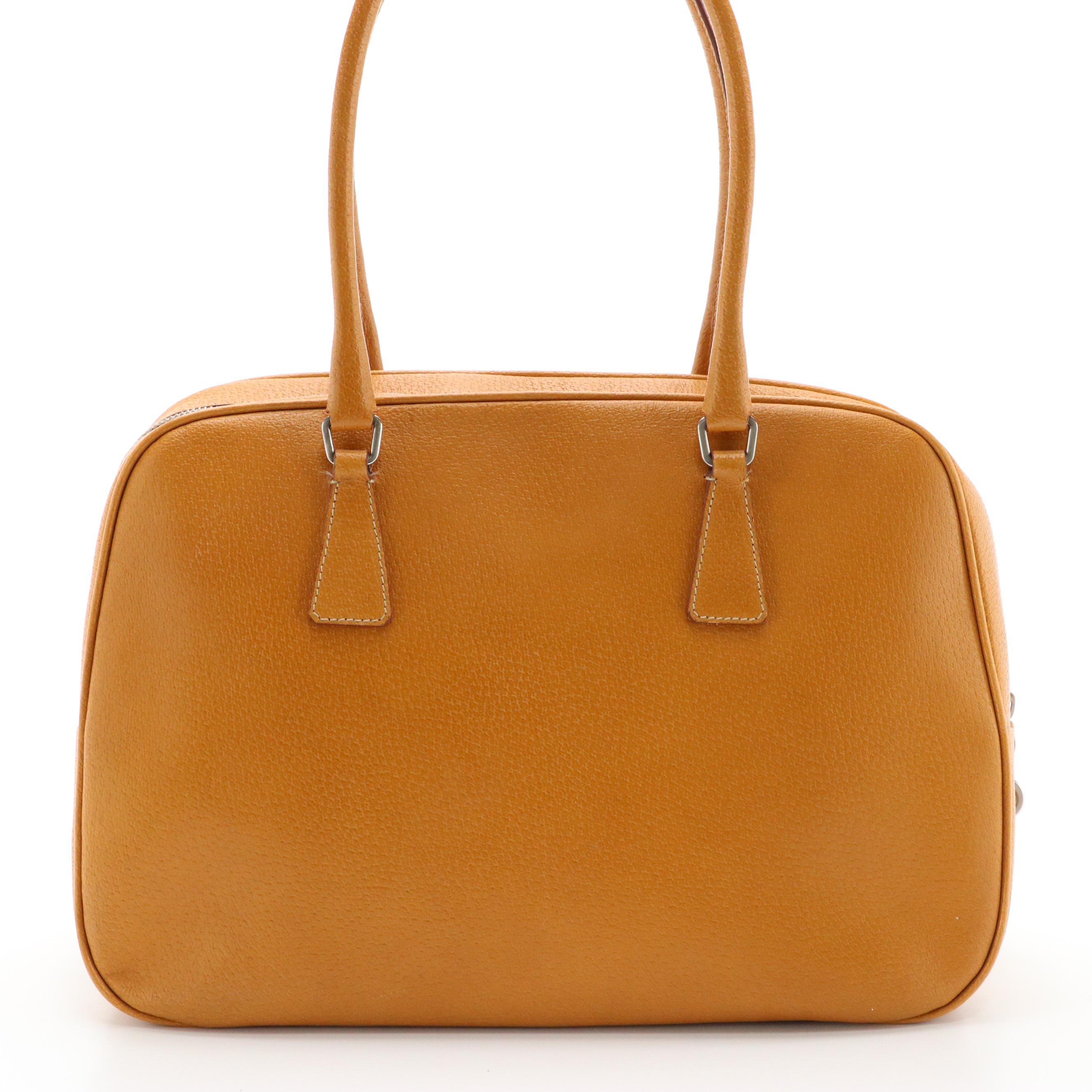Prada Shoulder Bag in Cinghiale Leather