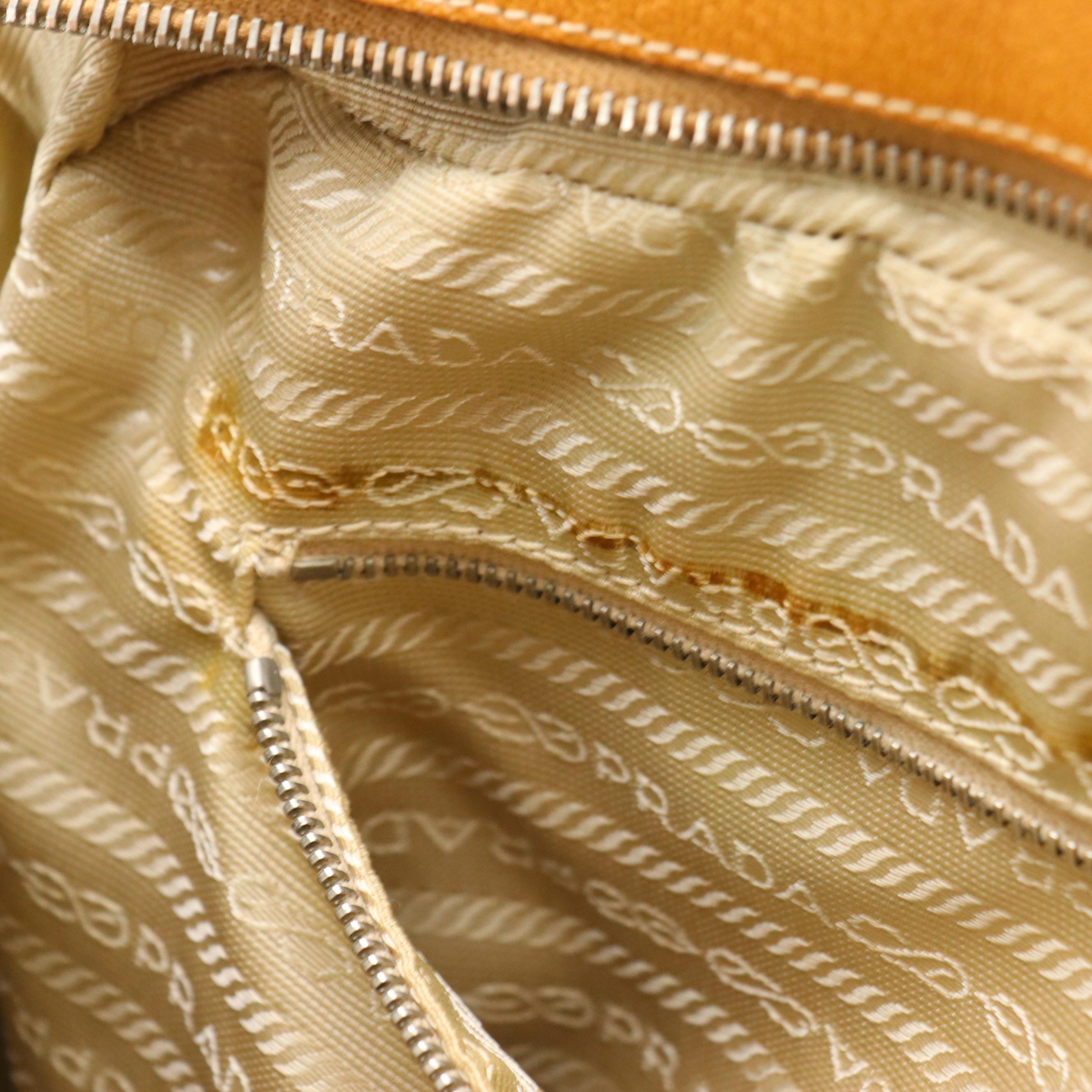 Prada Shoulder Bag in Cinghiale Leather