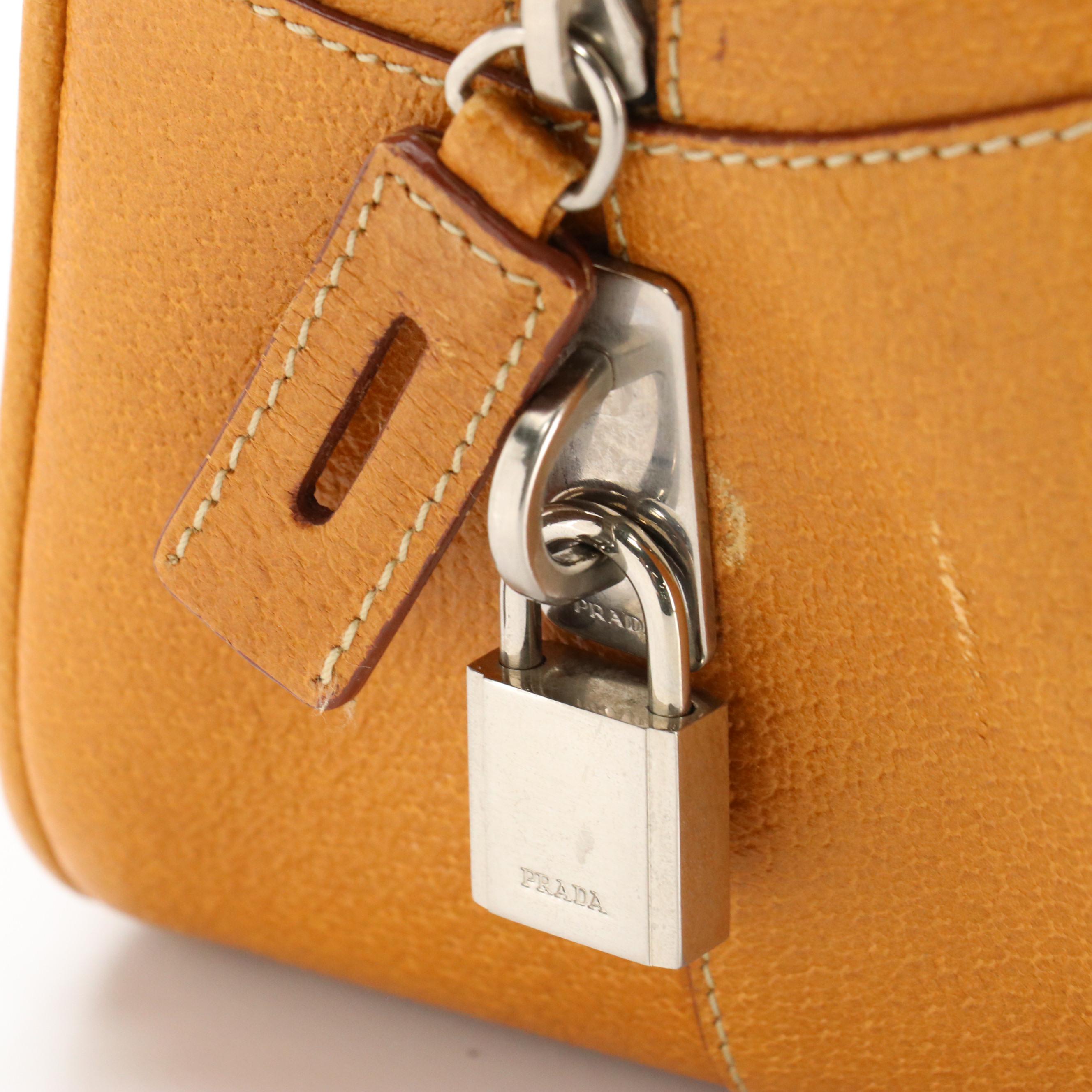 Prada Shoulder Bag in Cinghiale Leather