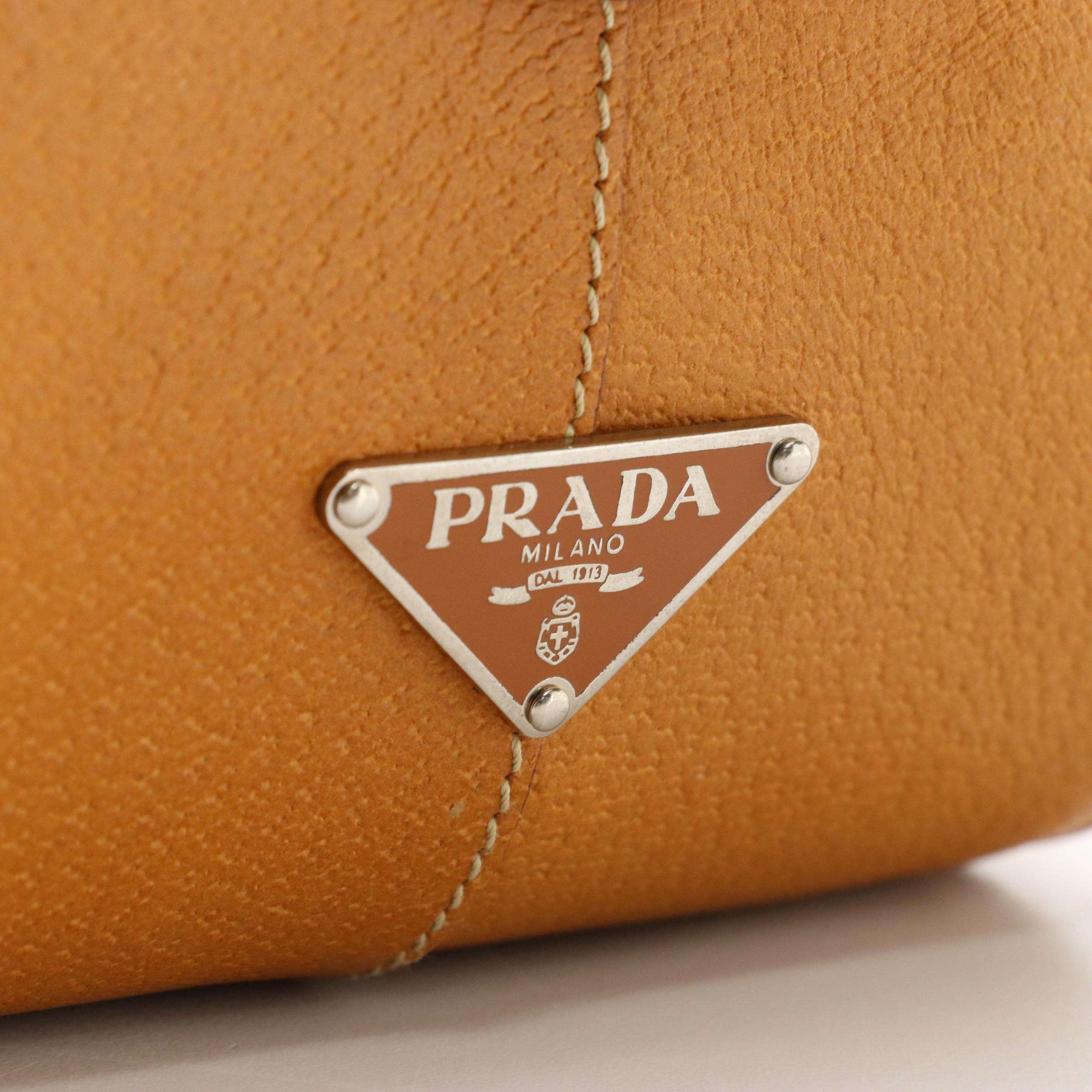 Prada Shoulder Bag in Cinghiale Leather