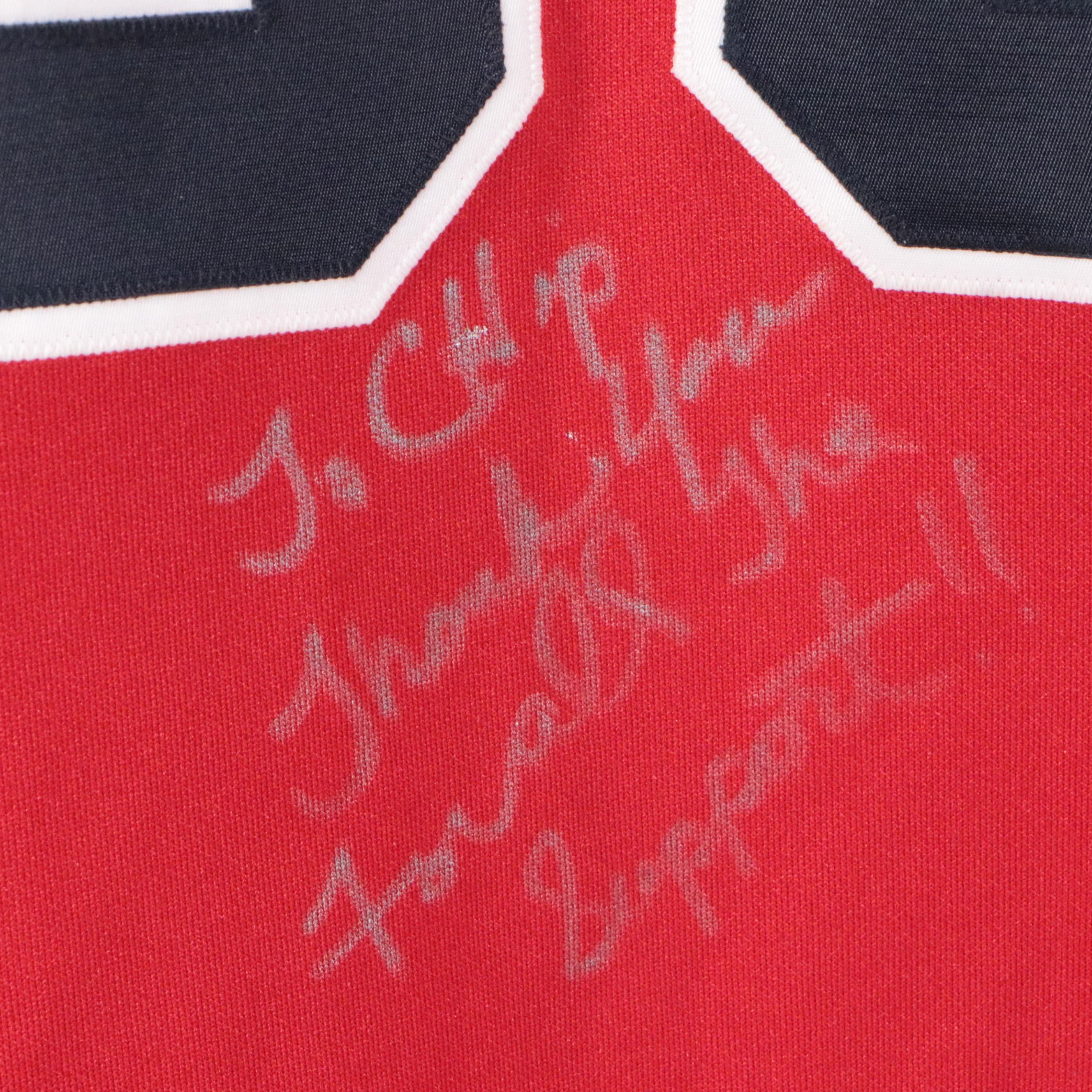 Brian Jordan Signed and Game Used  Atlanta Braves Majestic Baseball Jersey