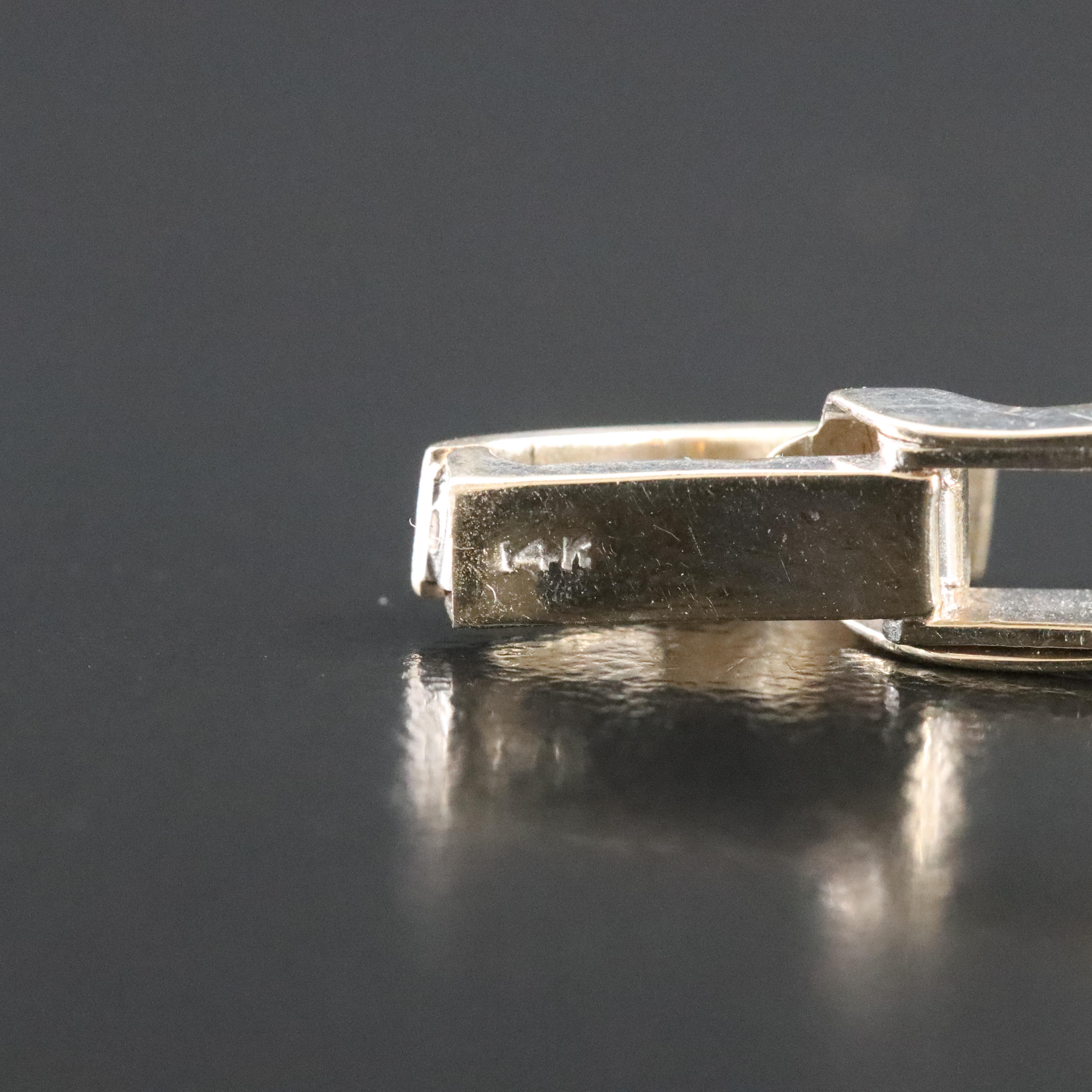 14K Vintage Rolex Custom Diamond Manual Wind Watch