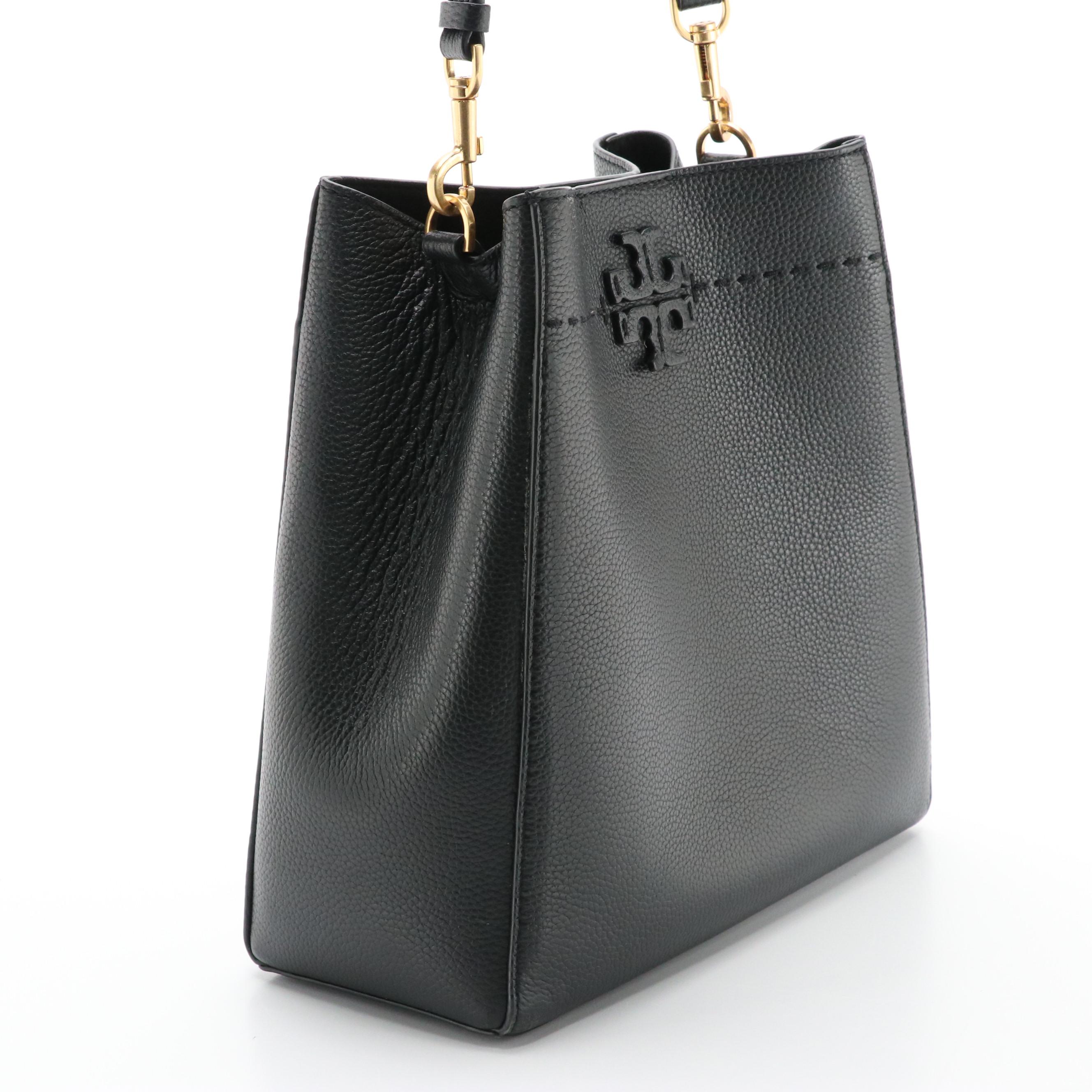 Tory Burch McGraw Bag in Pebbled Leather
