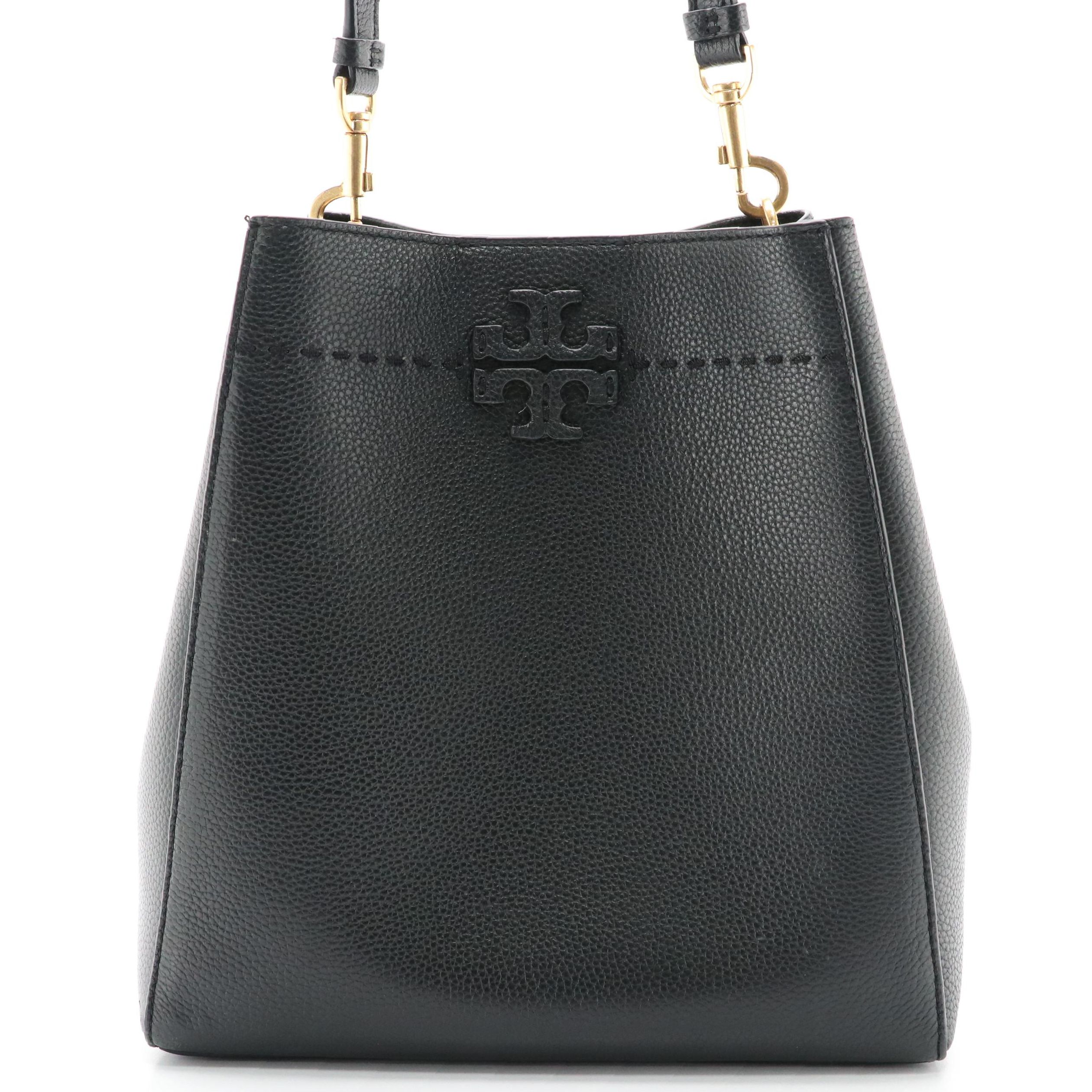 Tory Burch McGraw Bag in Pebbled Leather