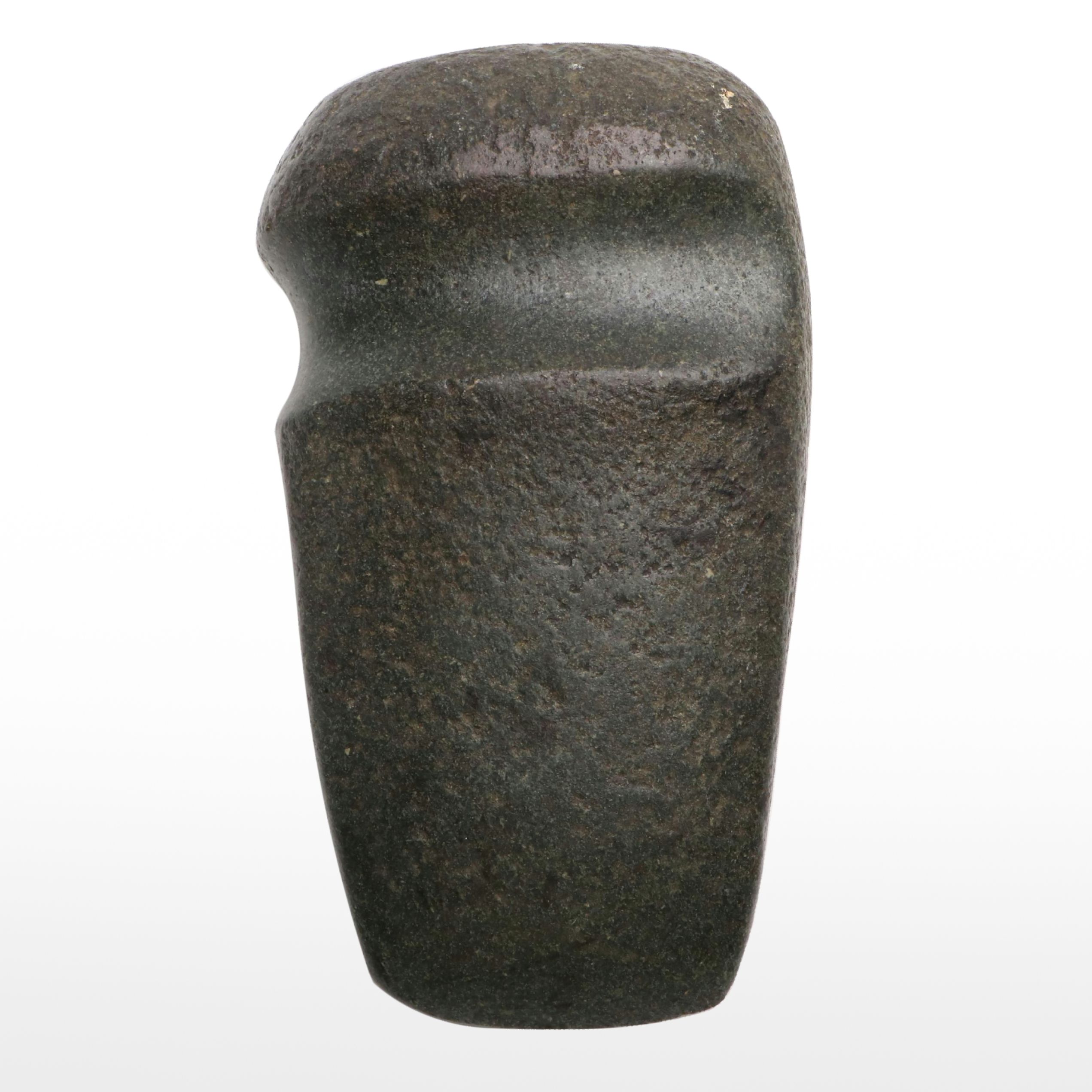 Native American Stone Three-Quarter Grooved Axe Head