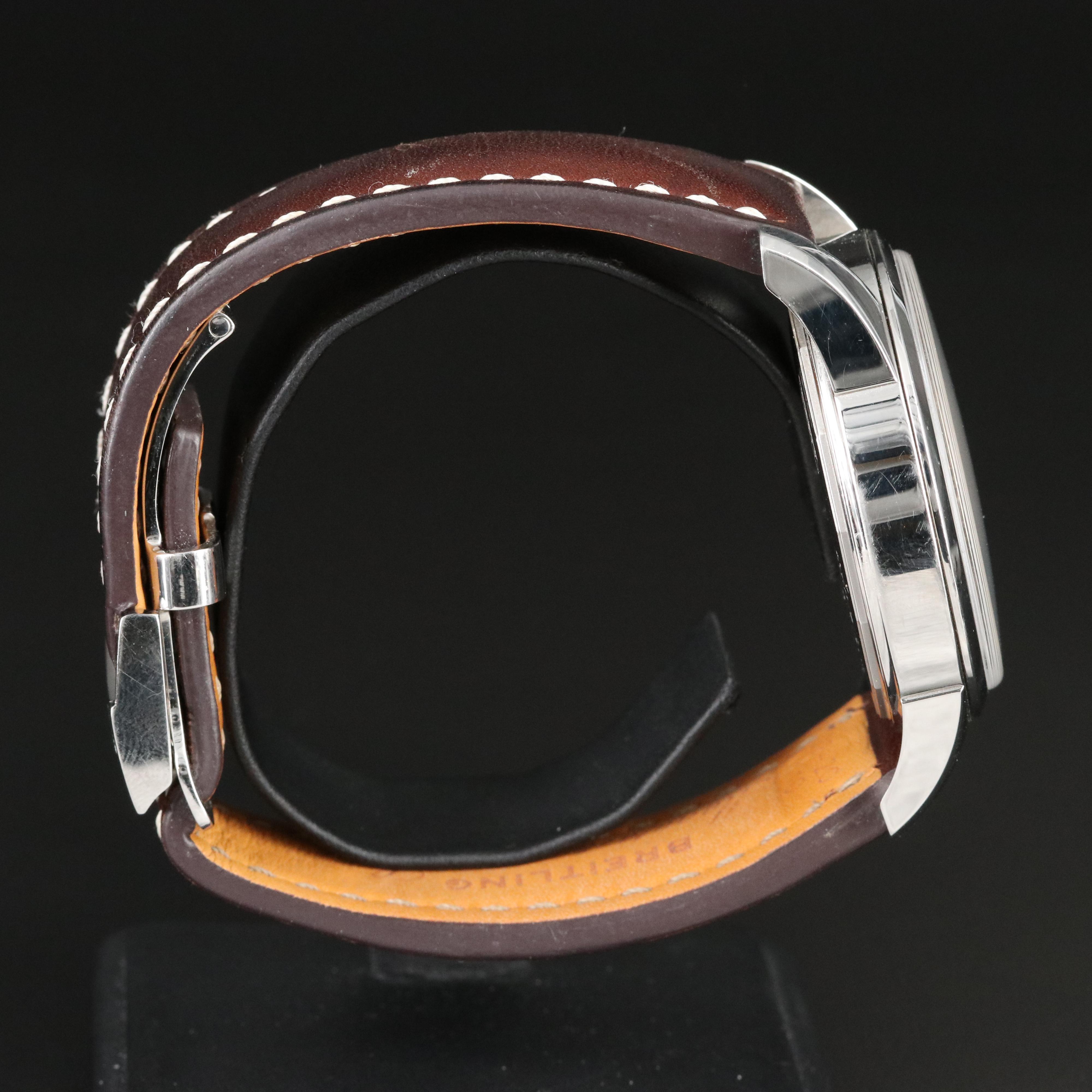 Breitling Transocean Day-Date Automatic Watch