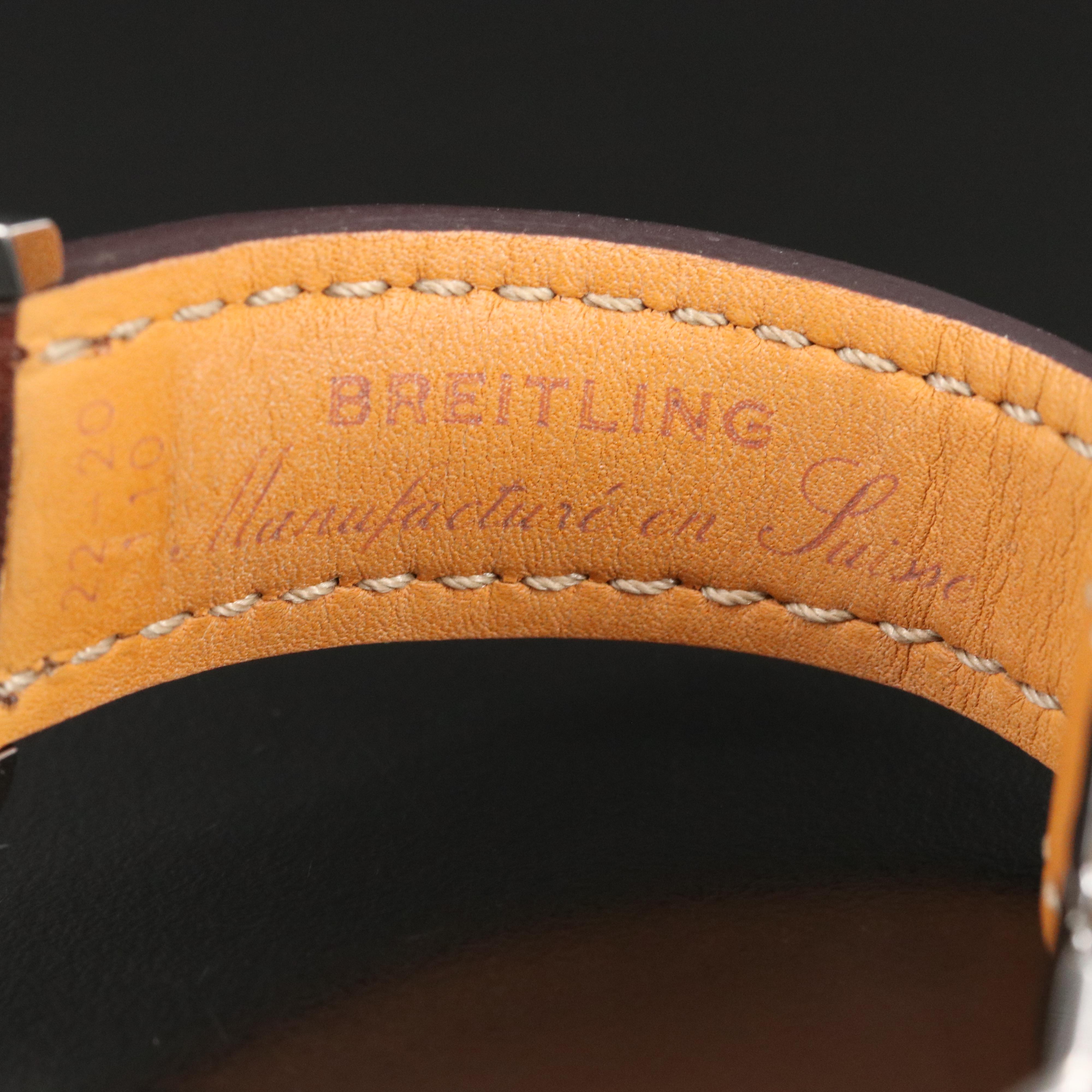 Breitling Transocean Day-Date Automatic Watch